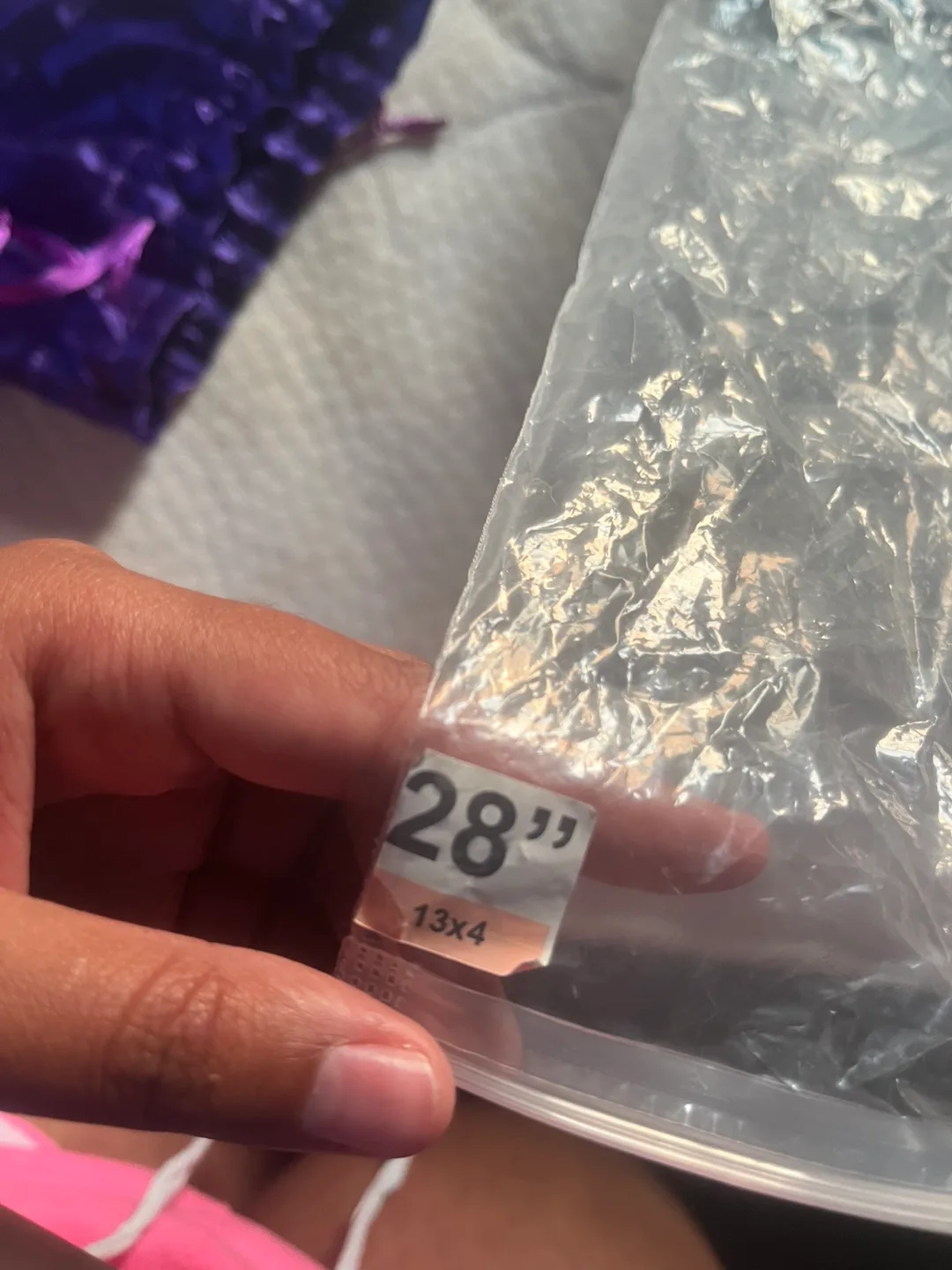 Fascara 28" 13x4 Virgin Human Hair Wig image indicator(3)