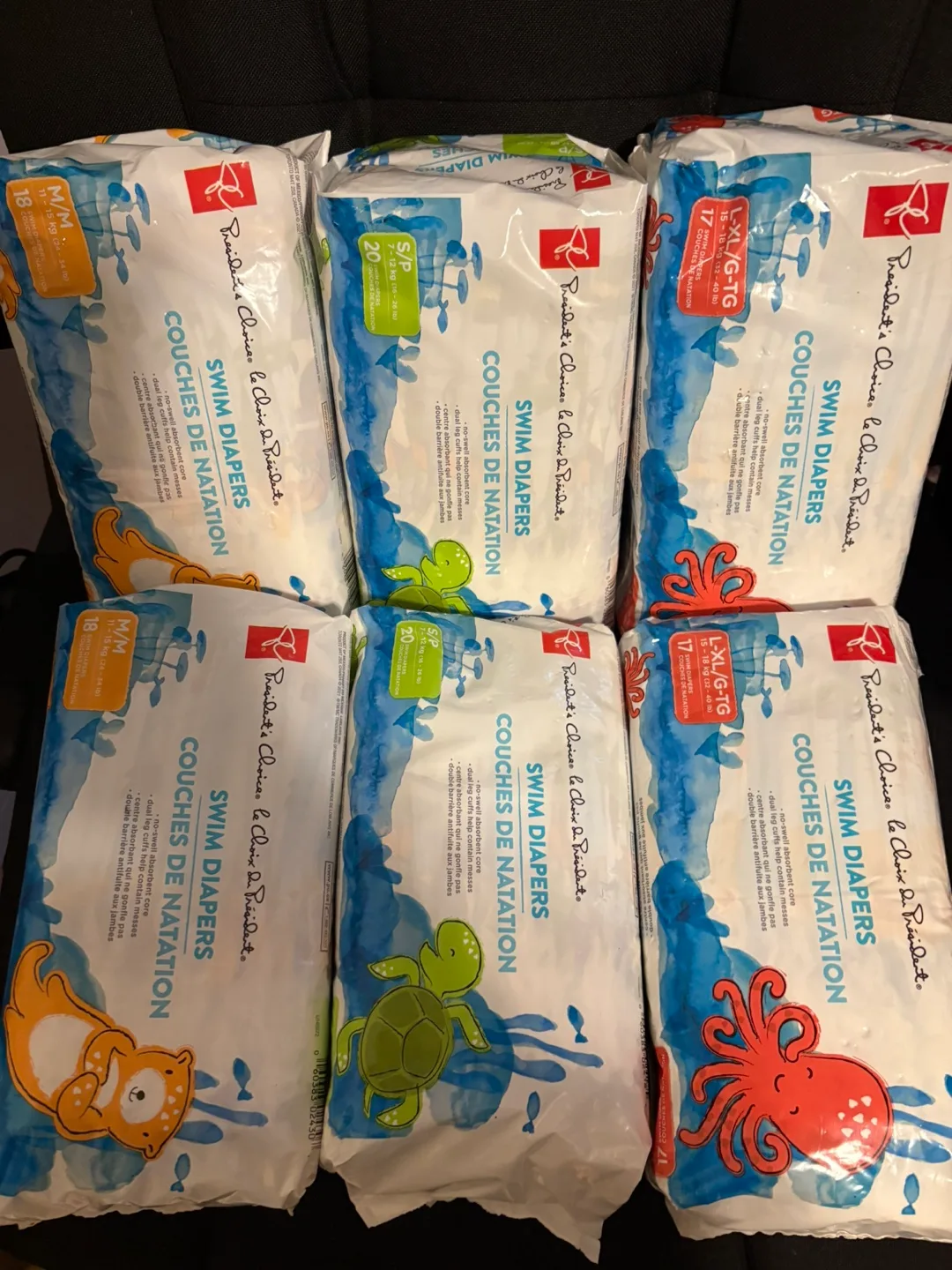 $5 Each President's Choice Swim Diapers - Mixed Sizes thumbnail