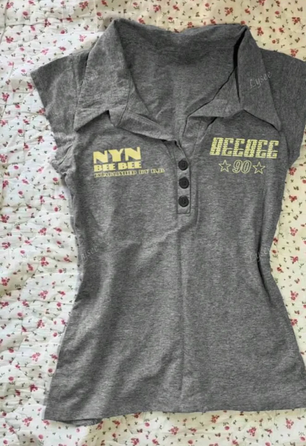 Grey Polo Shirt - Size Small thumbnail