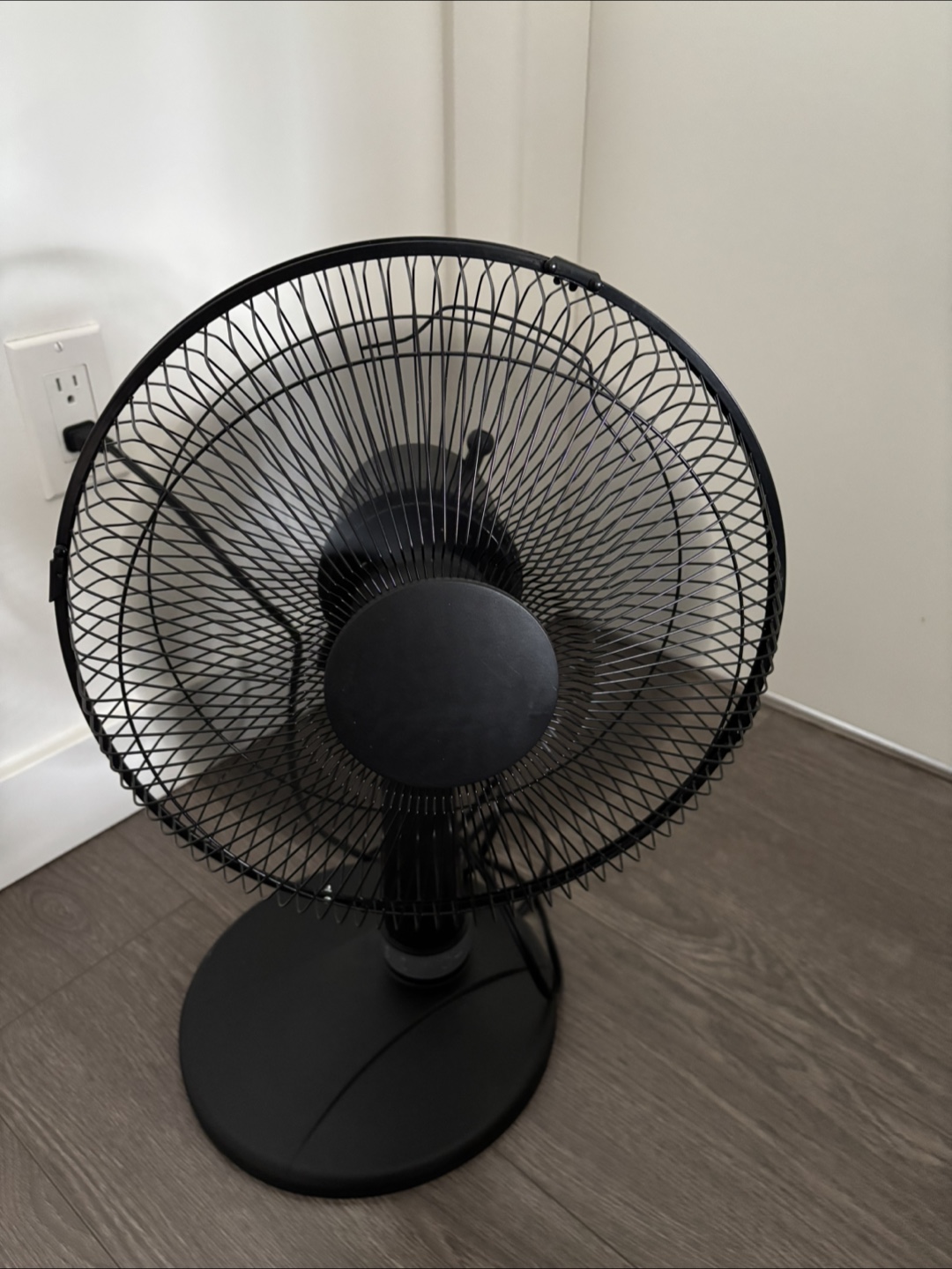 Black Table Fan