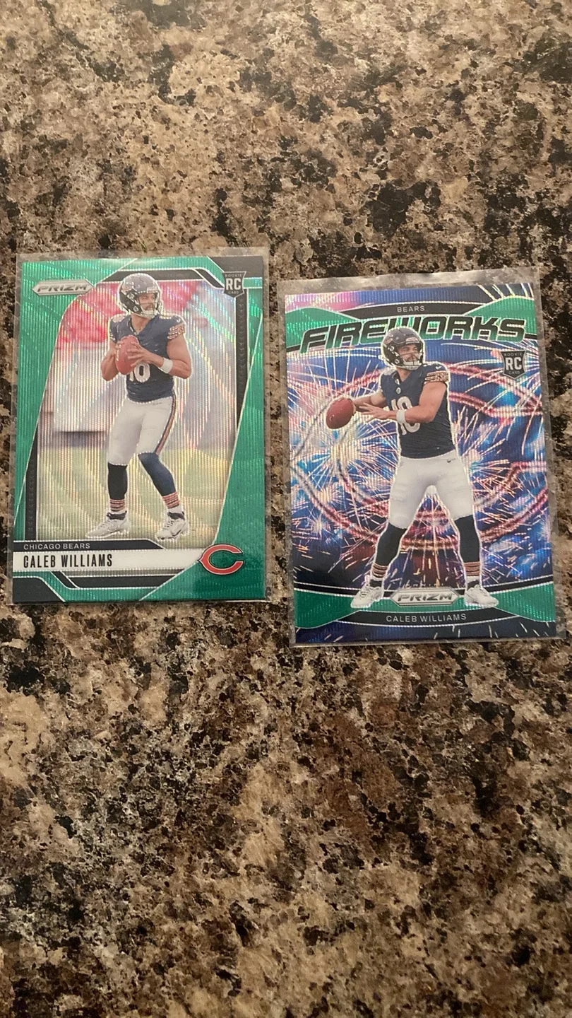 Caleb Williams Football Cards thumbnail