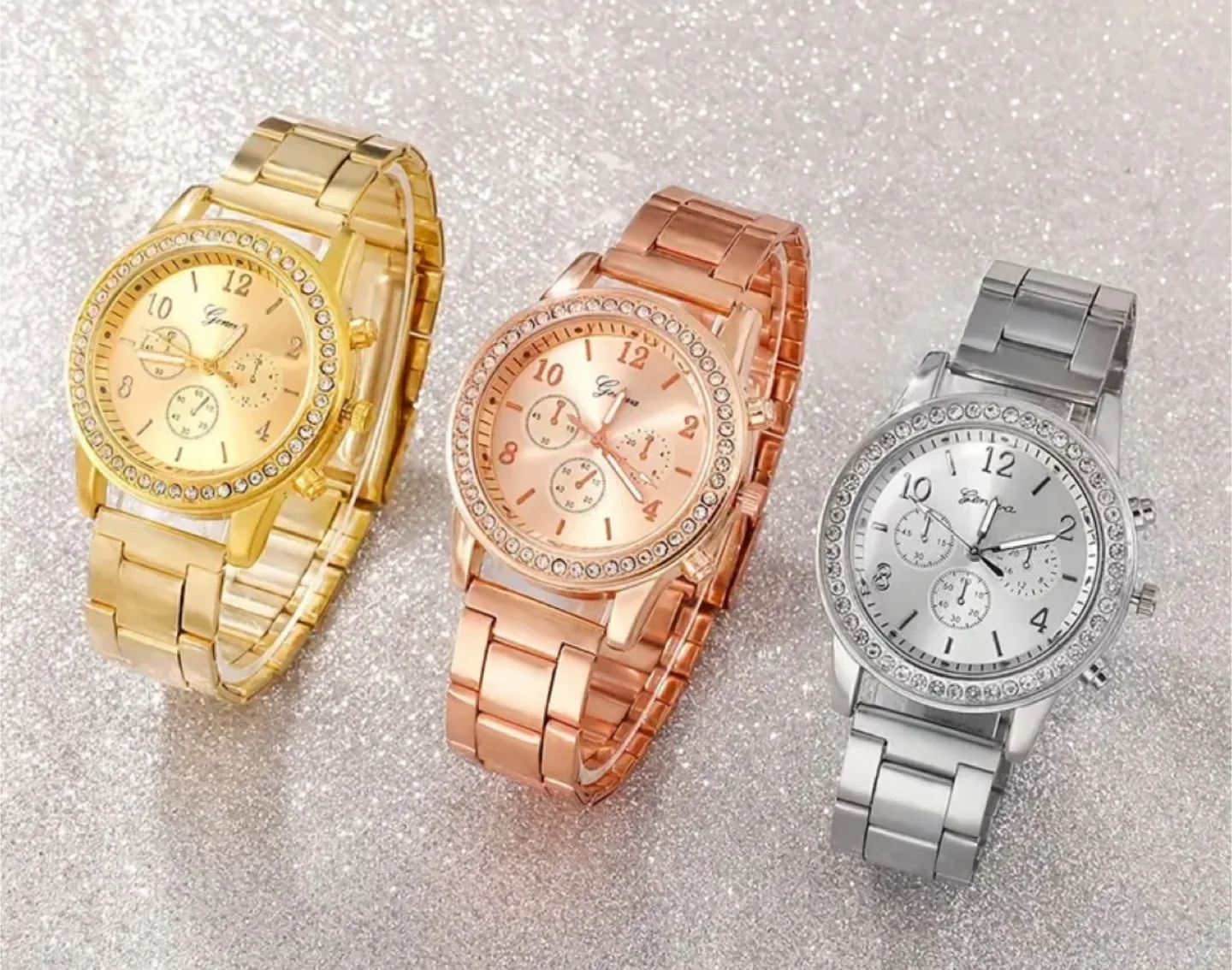 Brand new set of 3 women watches working image indicator(2)