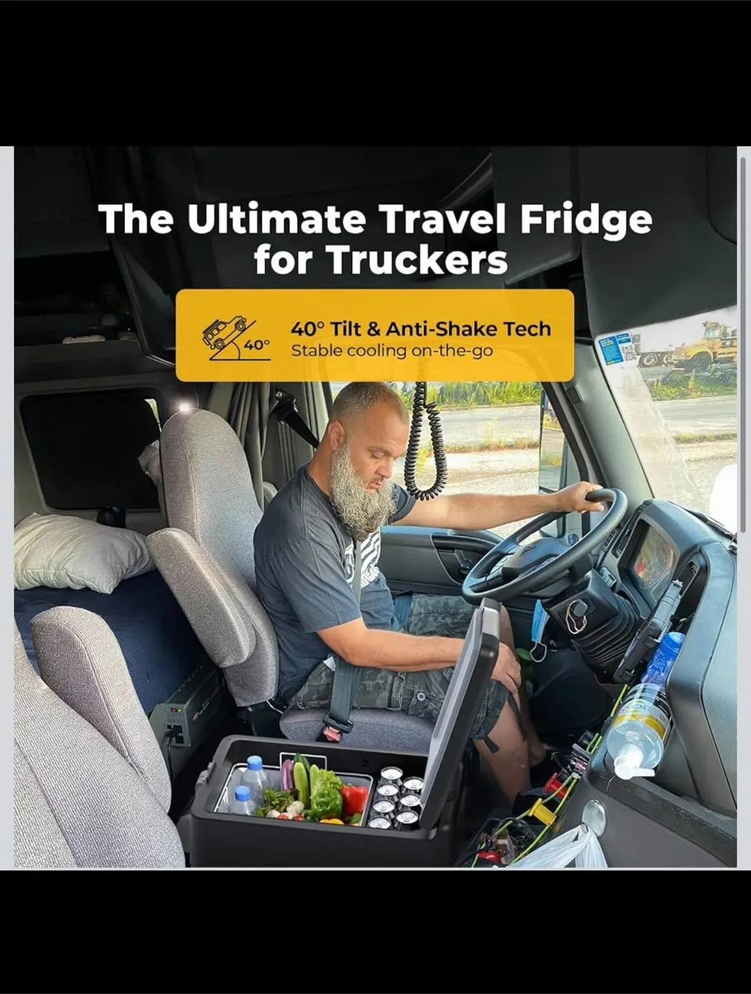 BougeRV 42 Quart Portable Travel Fridge image indicator(4)