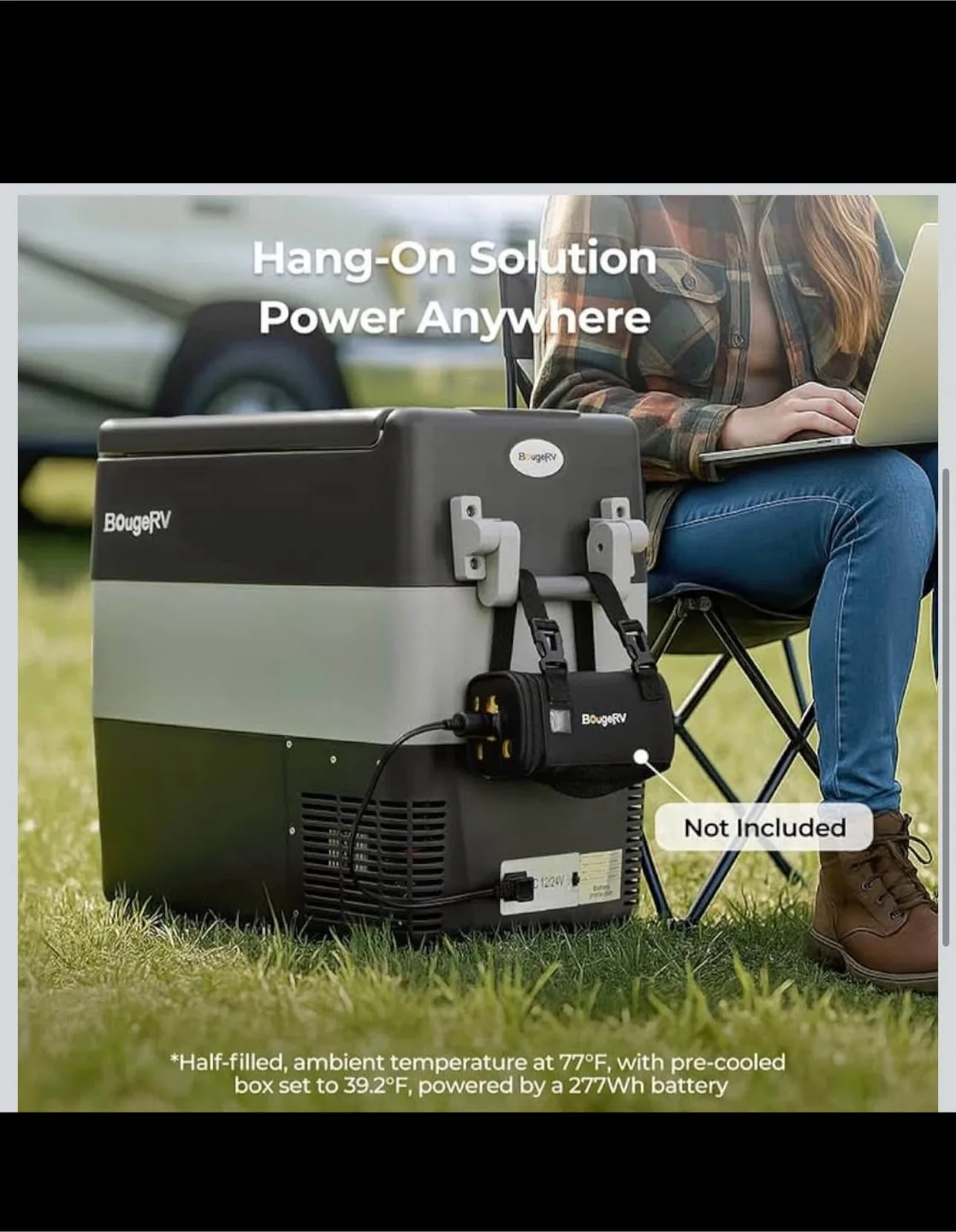 BougeRV 42 Quart Portable Travel Fridge image indicator(3)