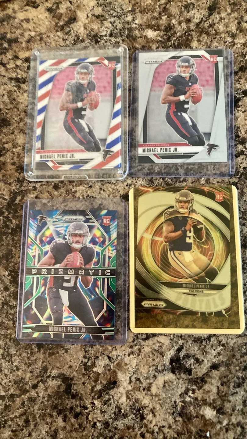 Michael Penix Jr. Rookie Trading Cards thumbnail