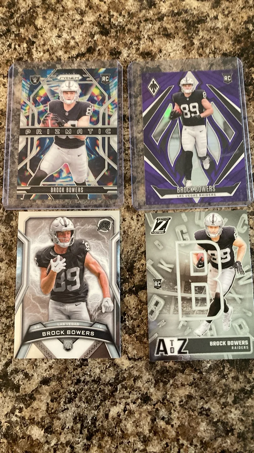 Brock Bowers Football Rookie Cards - Raiders thumbnail