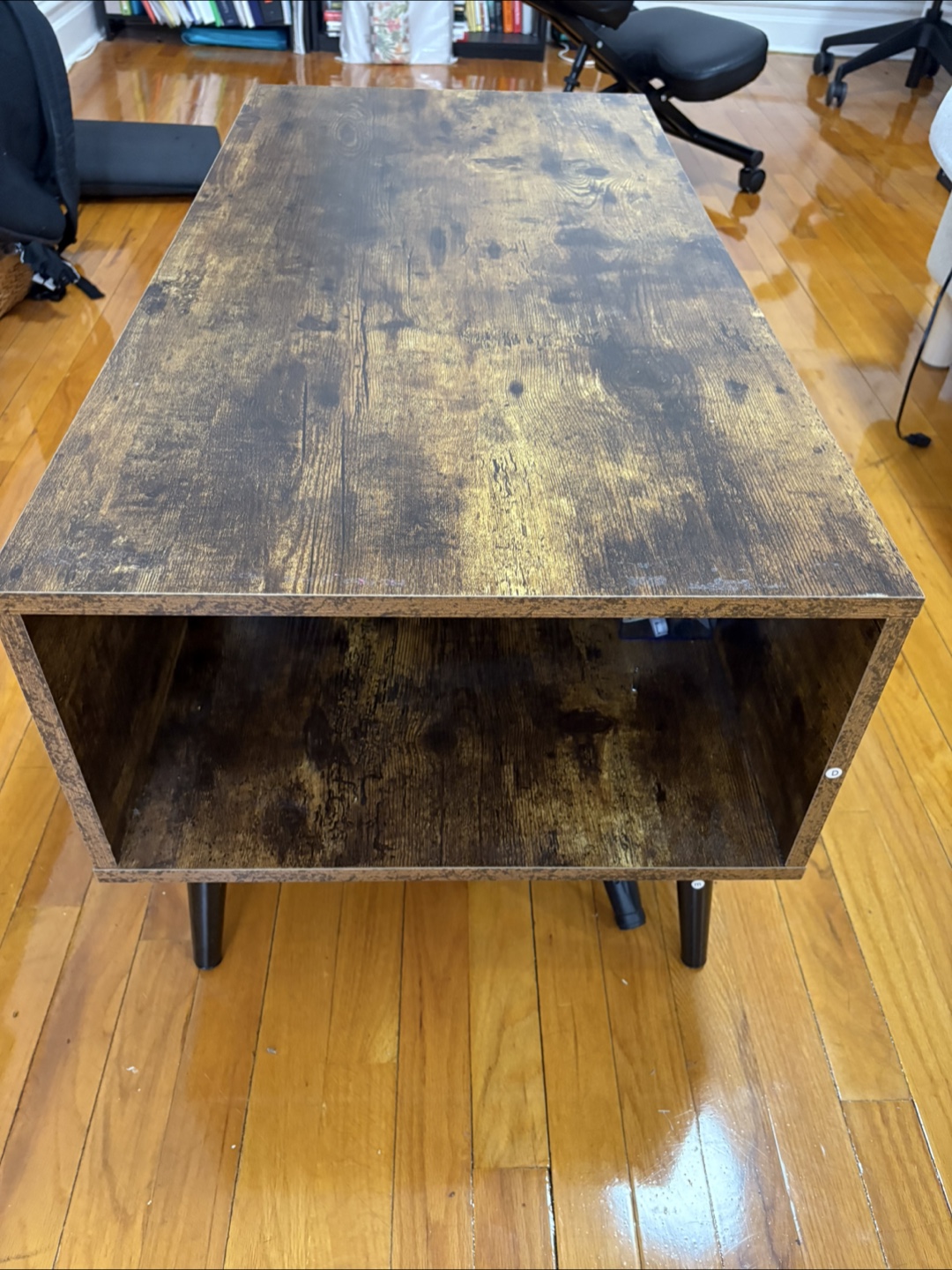 Brown Wood Coffee Table