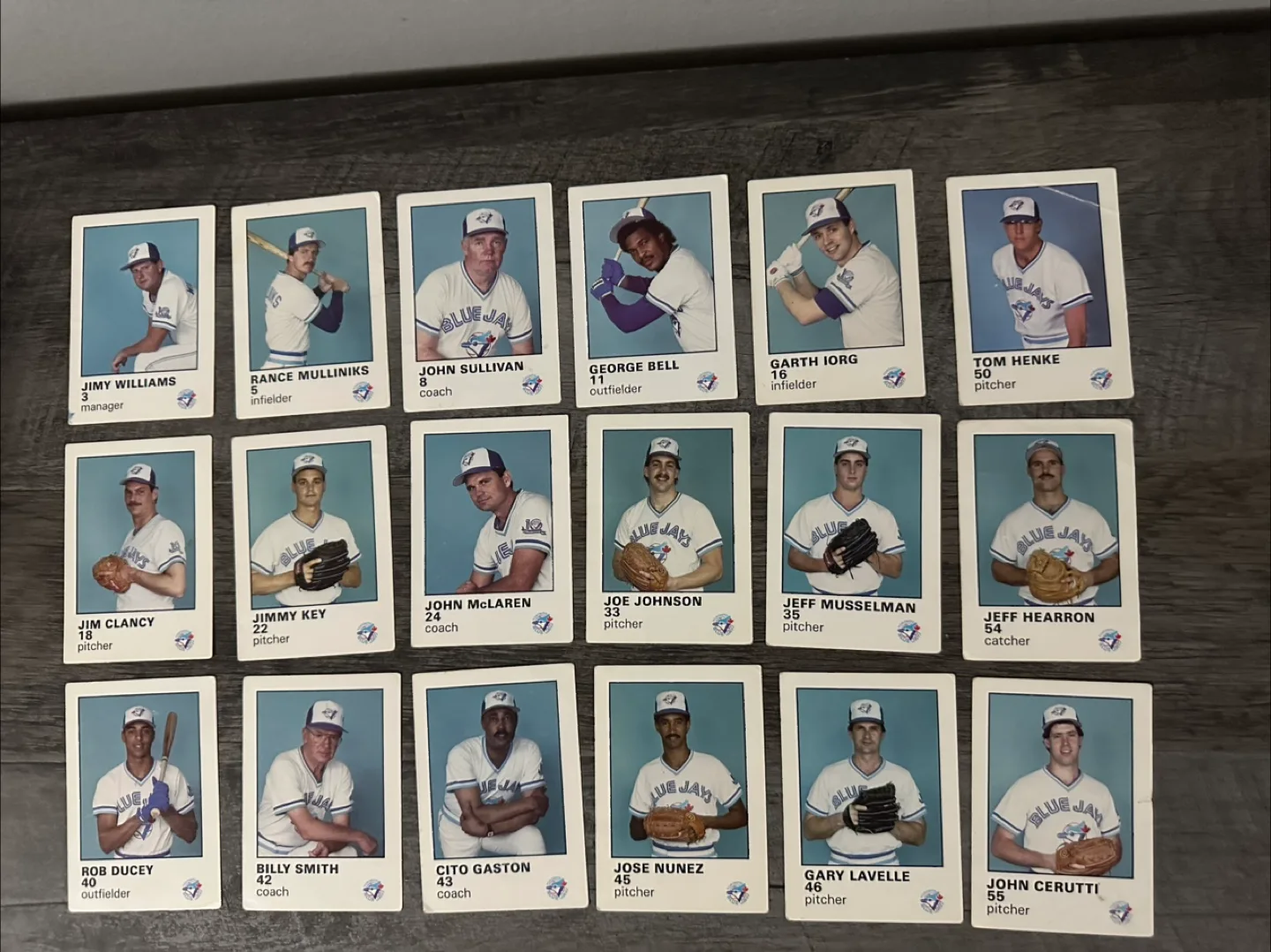 1980s Toronto Blue Jays Baseball Cards thumbnail
