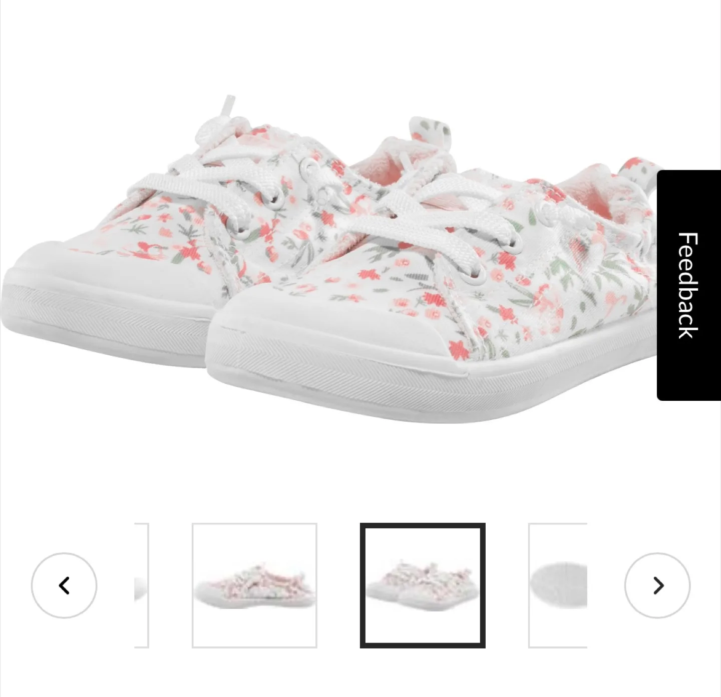 Ripzone Floral Print Slip-On Sneakers - Size 7 thumbnail