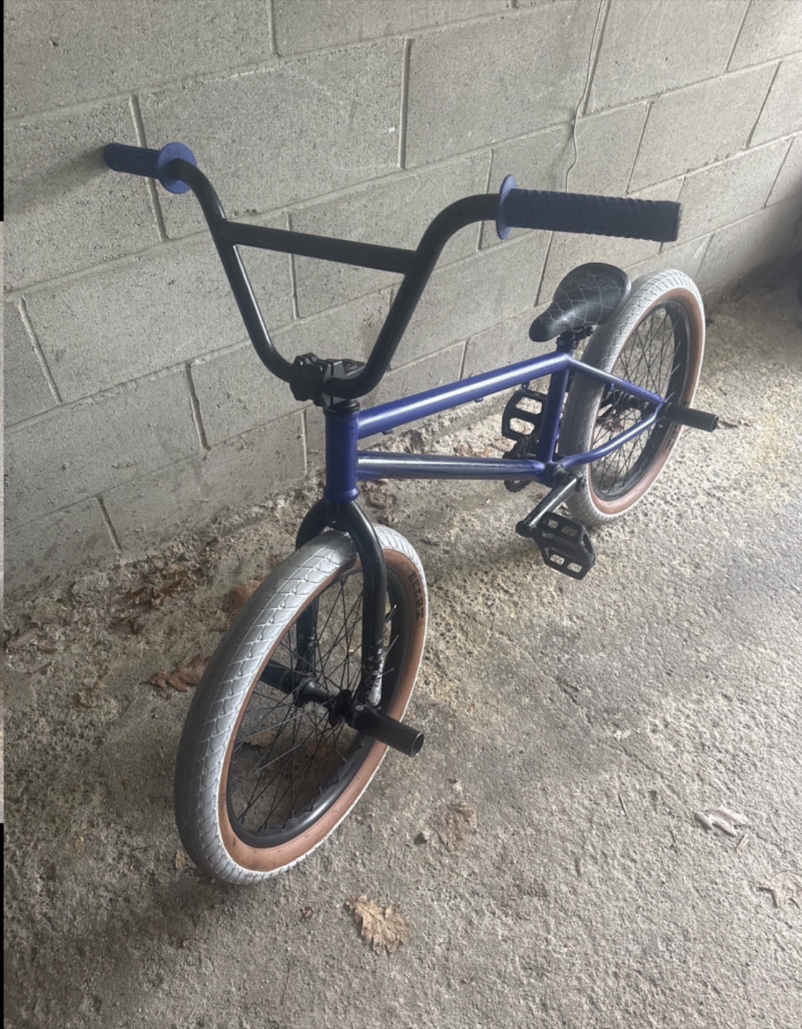 Custom BMX Bike new tires, grips and pegs