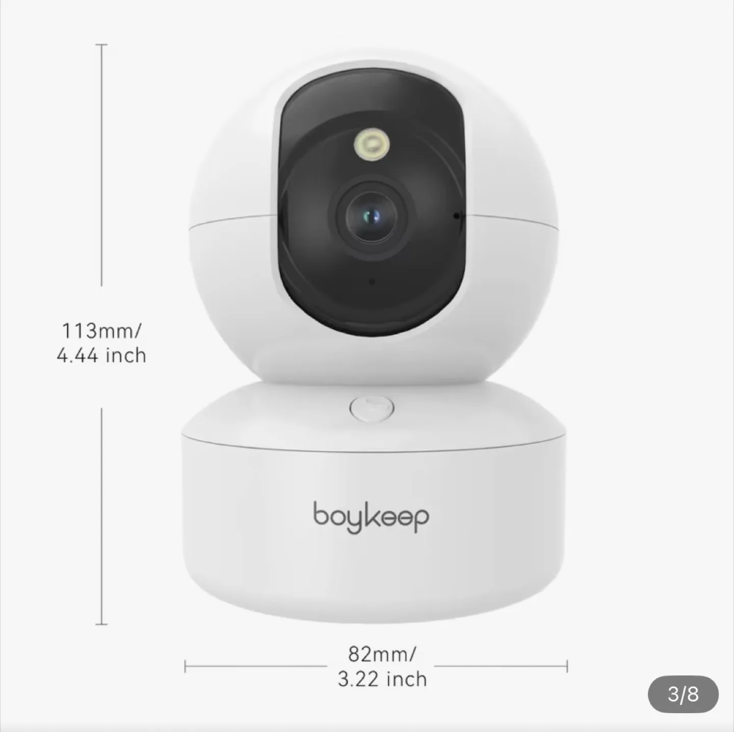 Boykeep Smart Camera Ultra HD 3MP image indicator(2)