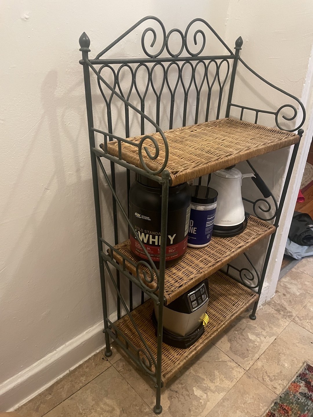 Wicker book Shelf - photo 2