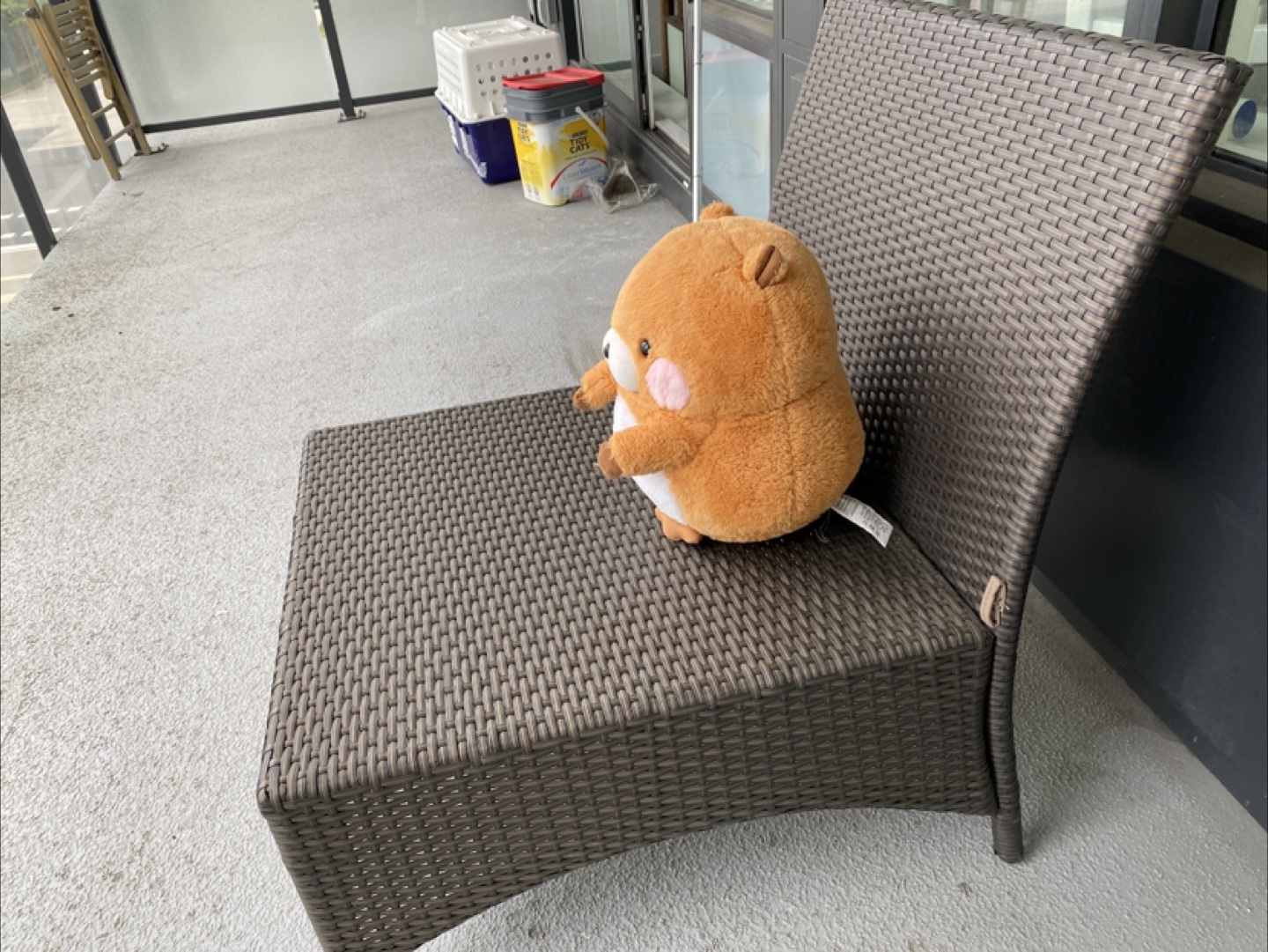 Wicker Outdoor Lounge Chair - photo 3