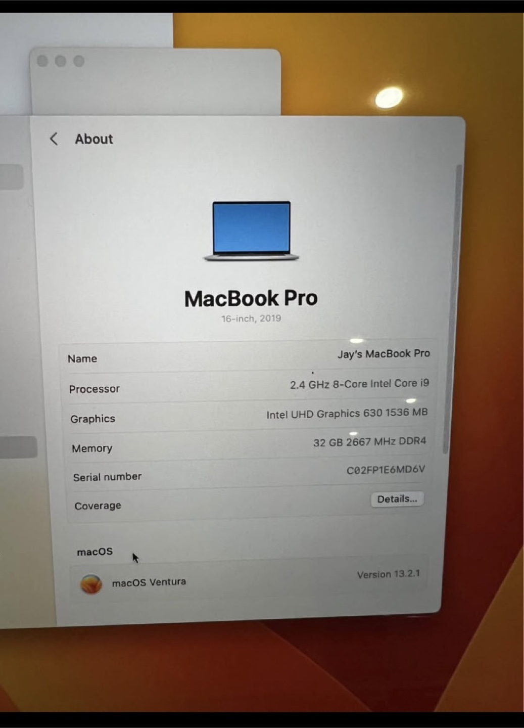 MacBook Pro 16-inch 2019 - photo 5