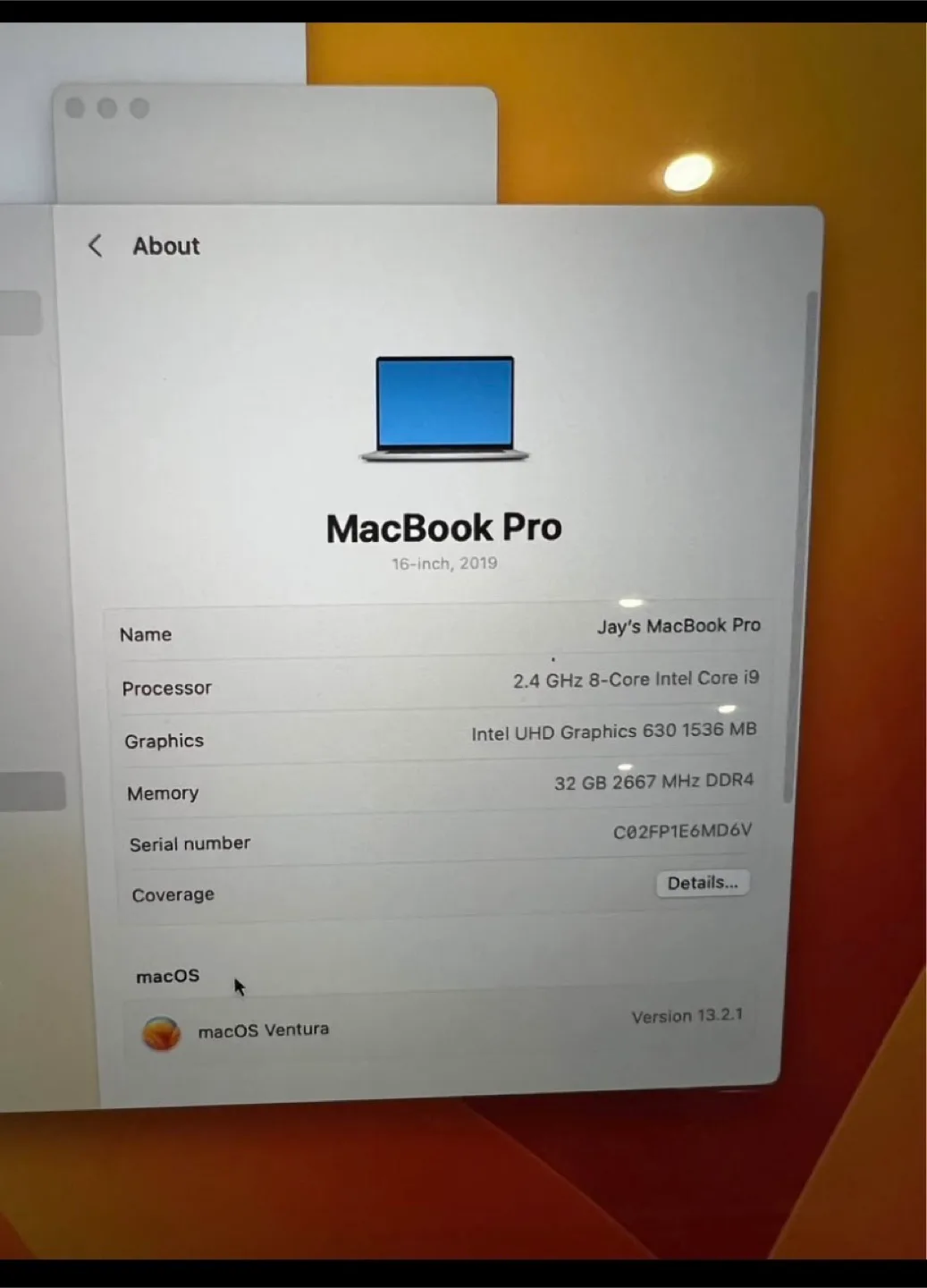 MacBook Pro 16-inch 2019 image indicator(5)