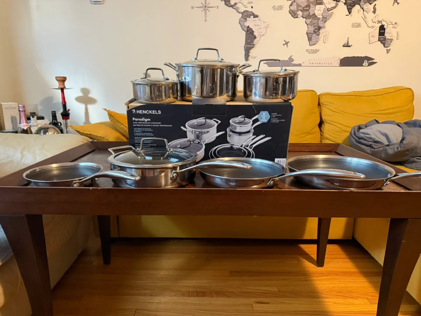 Henckels Paradigm Stainless Steel Cookware Set 11-piece thumbnail
