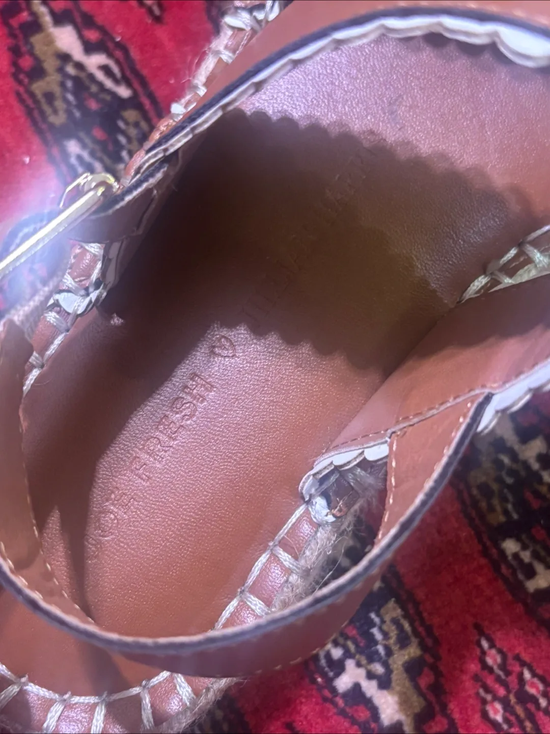 Joe Fresh Brown Sandals - Size 7 image indicator(3)