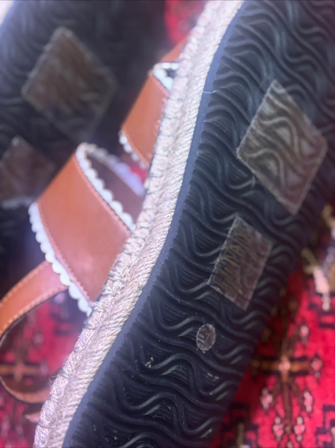 Joe Fresh Brown Sandals - Size 7 image indicator(5)