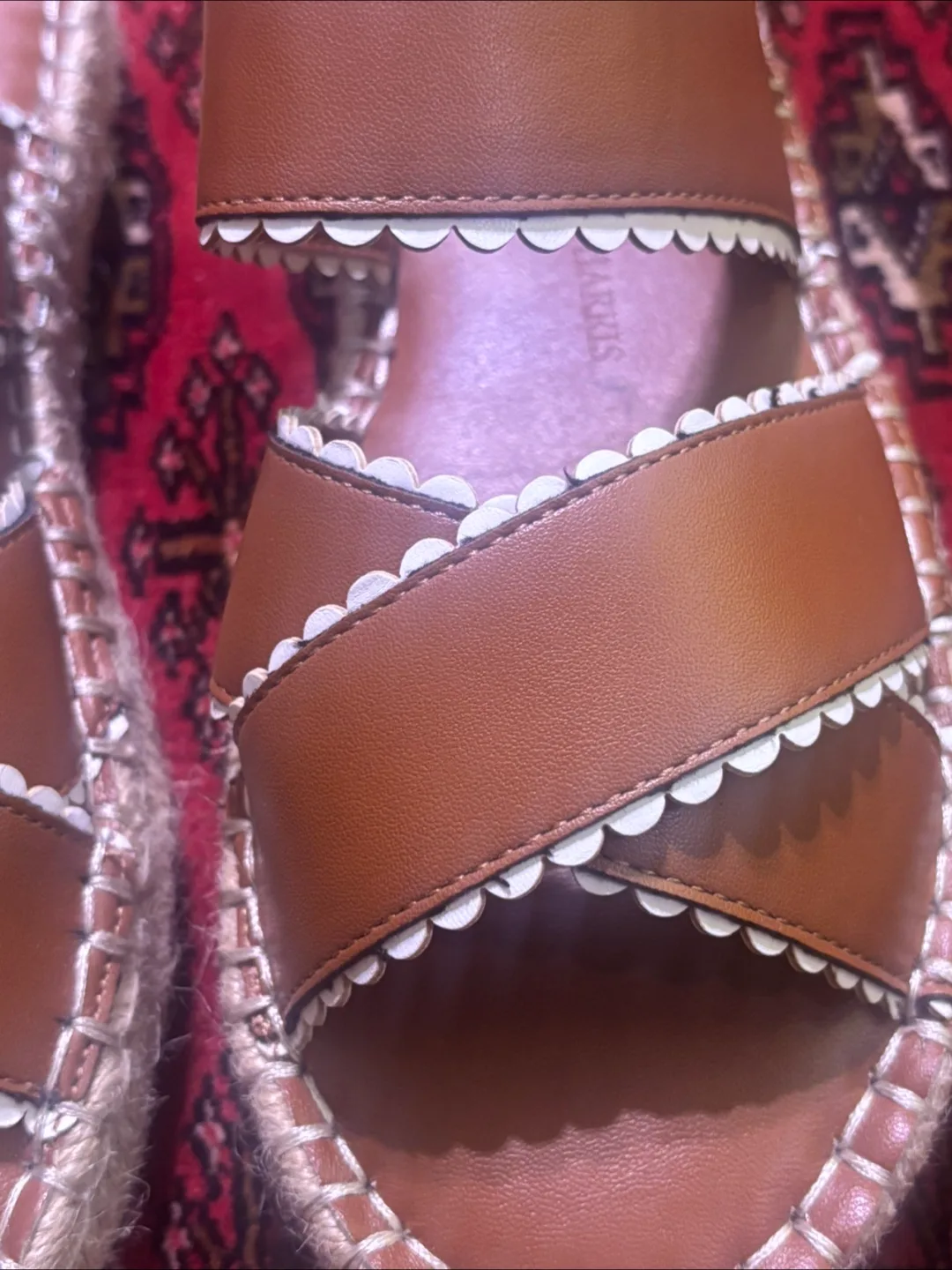 Joe Fresh Brown Sandals - Size 7 image indicator(2)