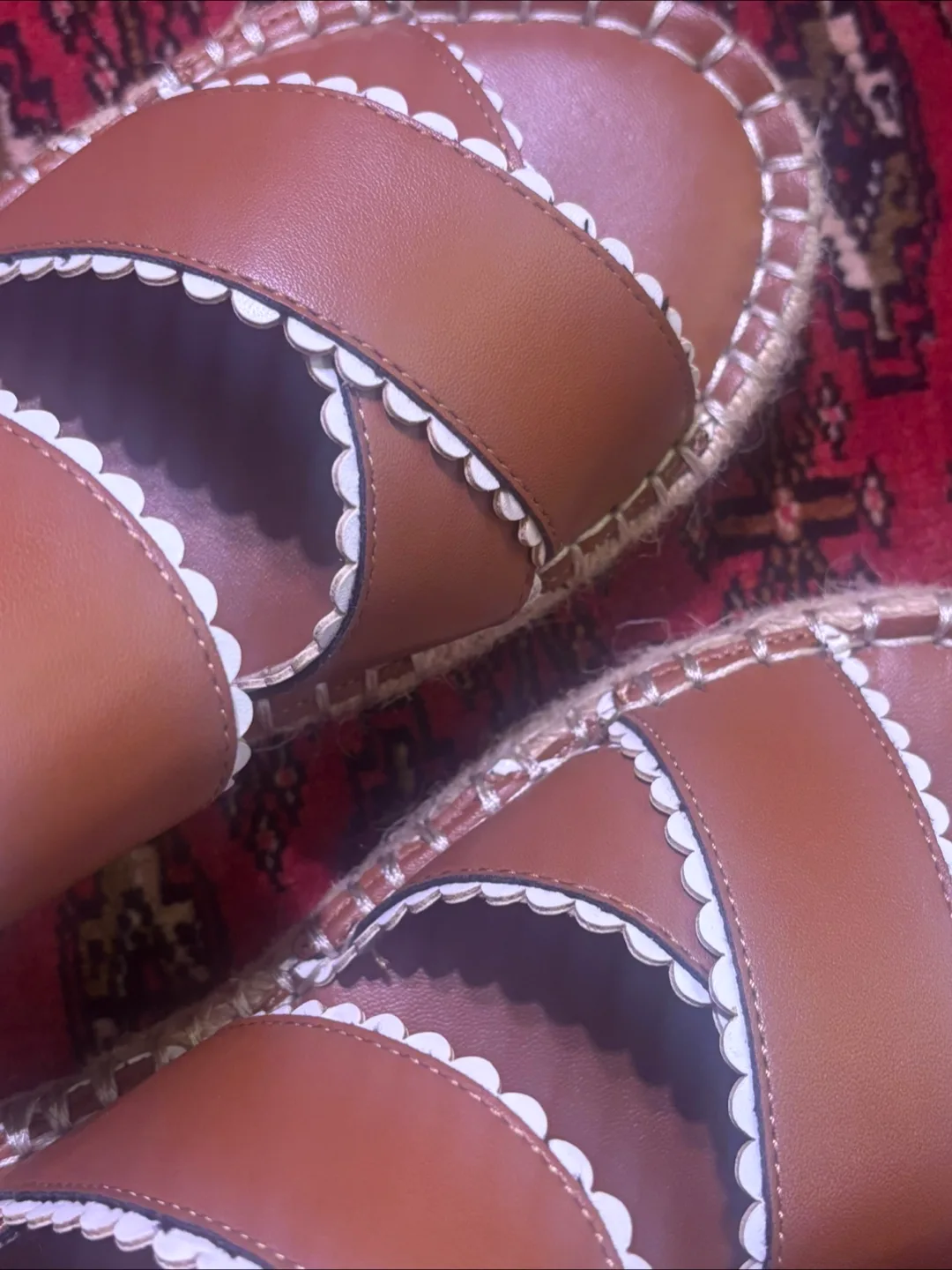 Joe Fresh Brown Sandals - Size 7 image indicator(4)