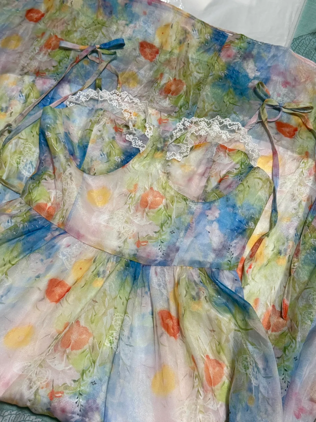 Monet Garden Maxi Dress thumbnail