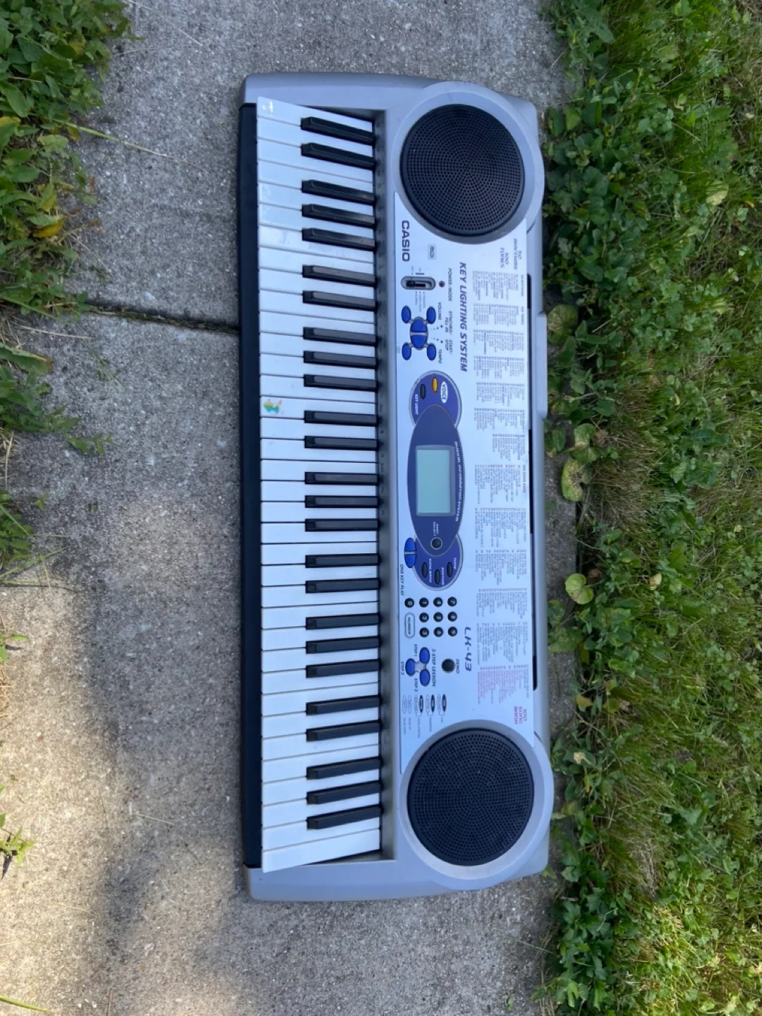 Casio LK-43 Key Lighting System Keyboard thumbnail