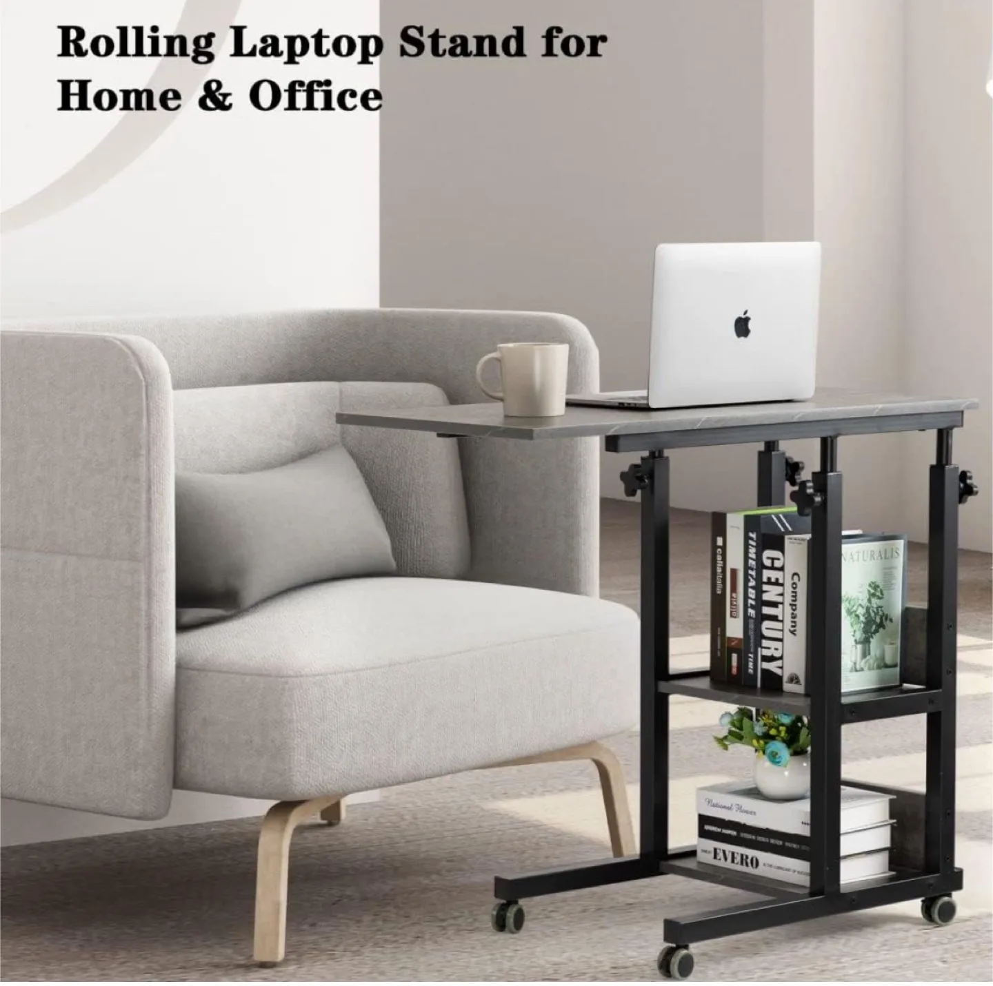 Adjustable Portable Workstation Table image indicator(6)