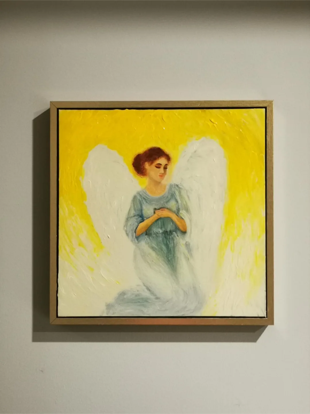 Angel Painting. Original artwork by local artist friend thumbnail