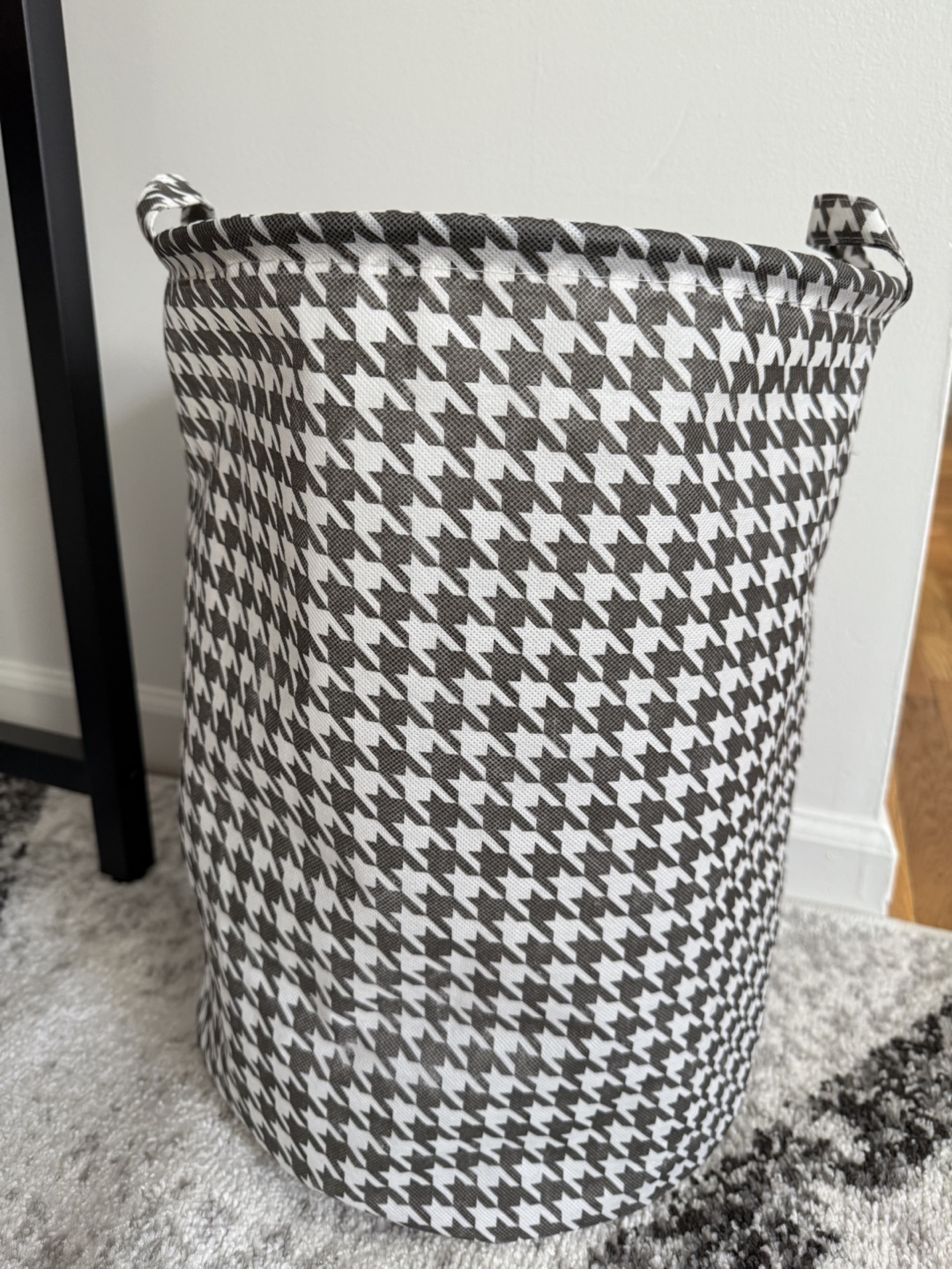 Houndstooth Storage Bin