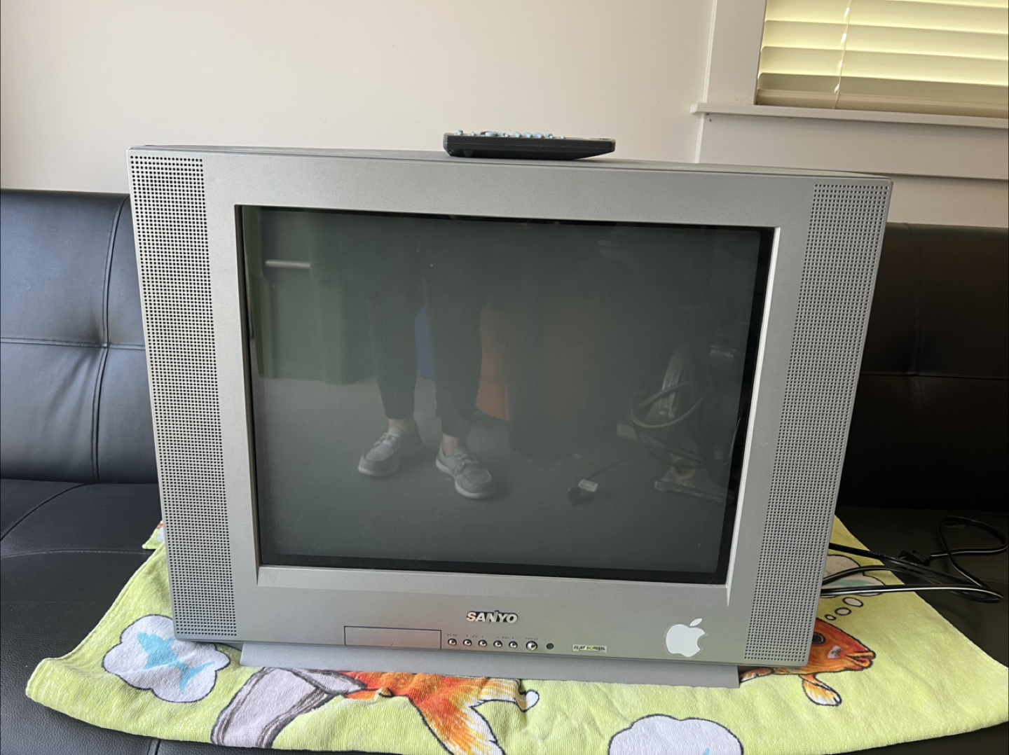 🎬 Retro Home Theatre Bundle – TV + DVD Player! 🛋️ - photo 2