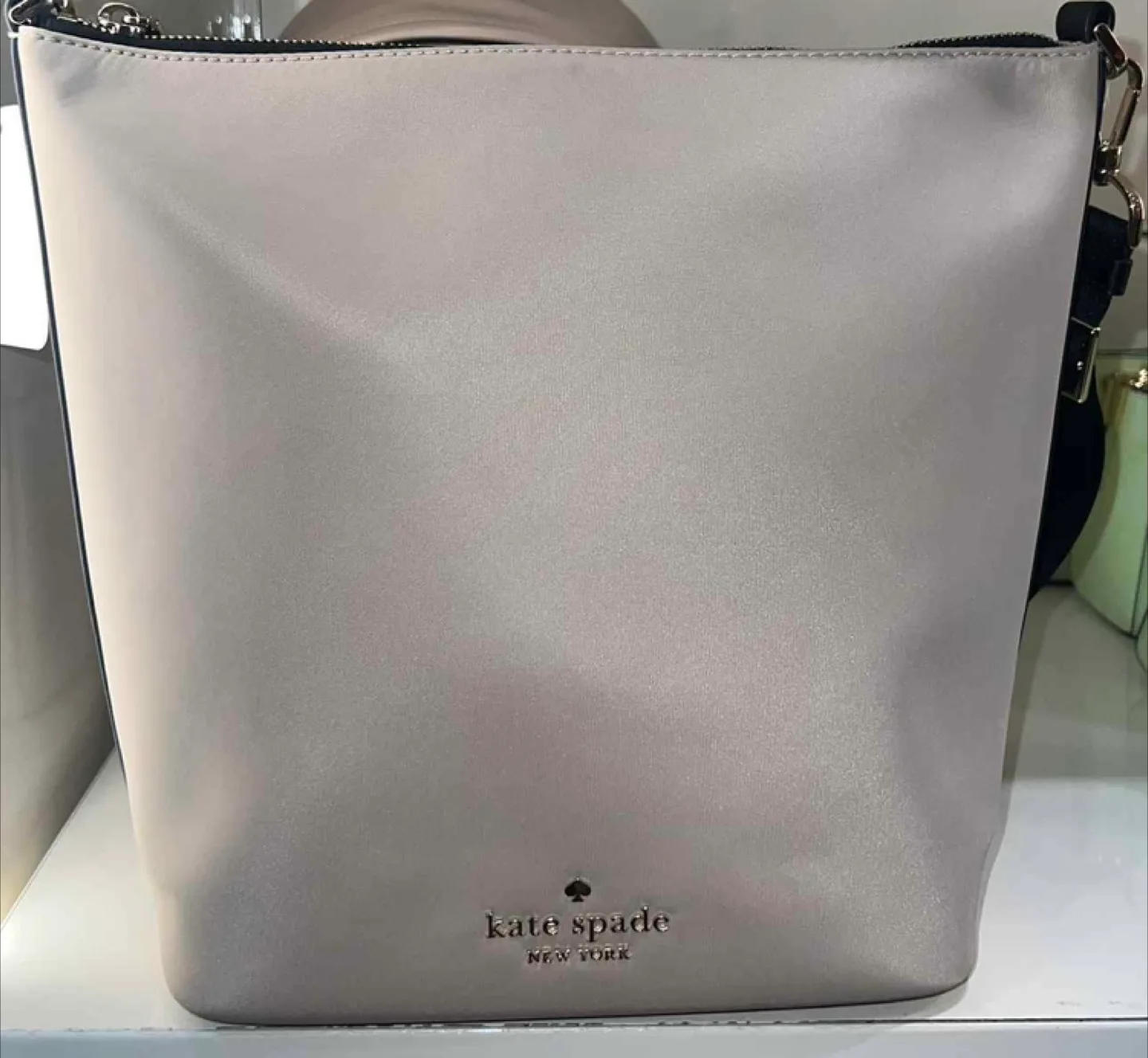 Kate Spade Grey Shoulder Bag thumbnail