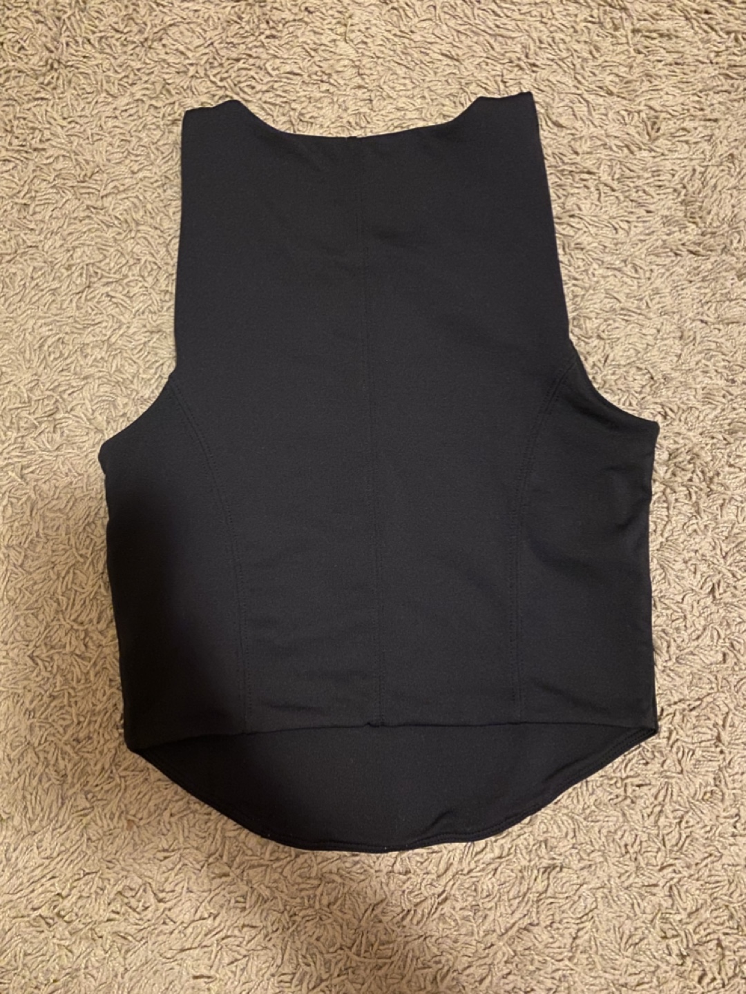New Aritzia Contour Sleeveless Top - Black, Size S - photo 2