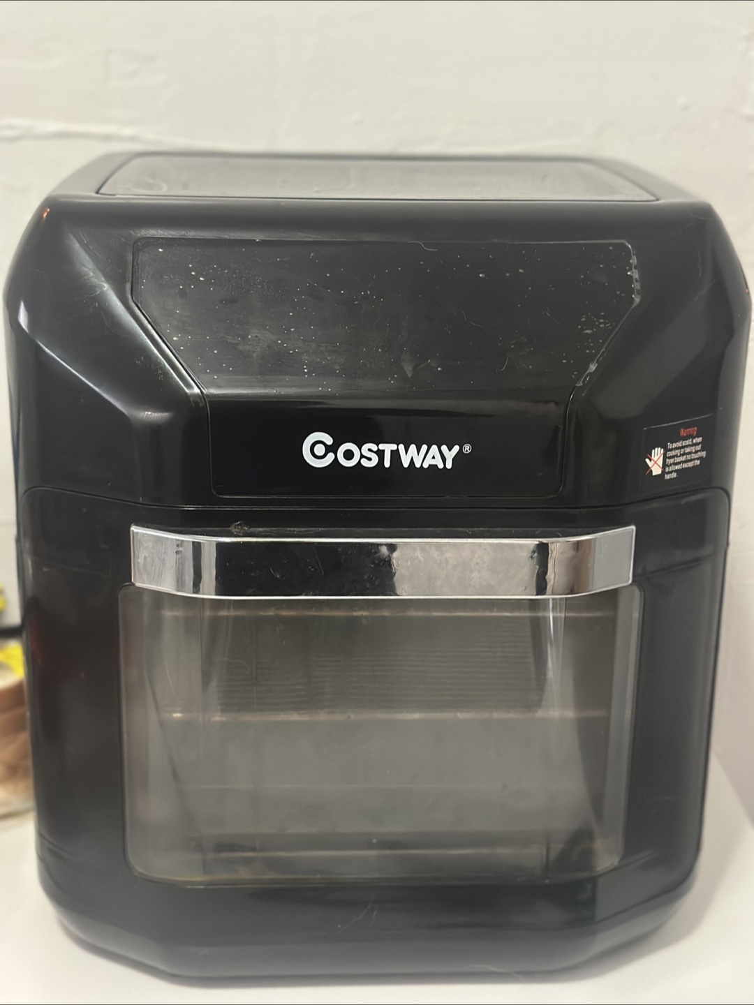 Costway 10.6 Quart Air Fryer Oven - Black - photo 5