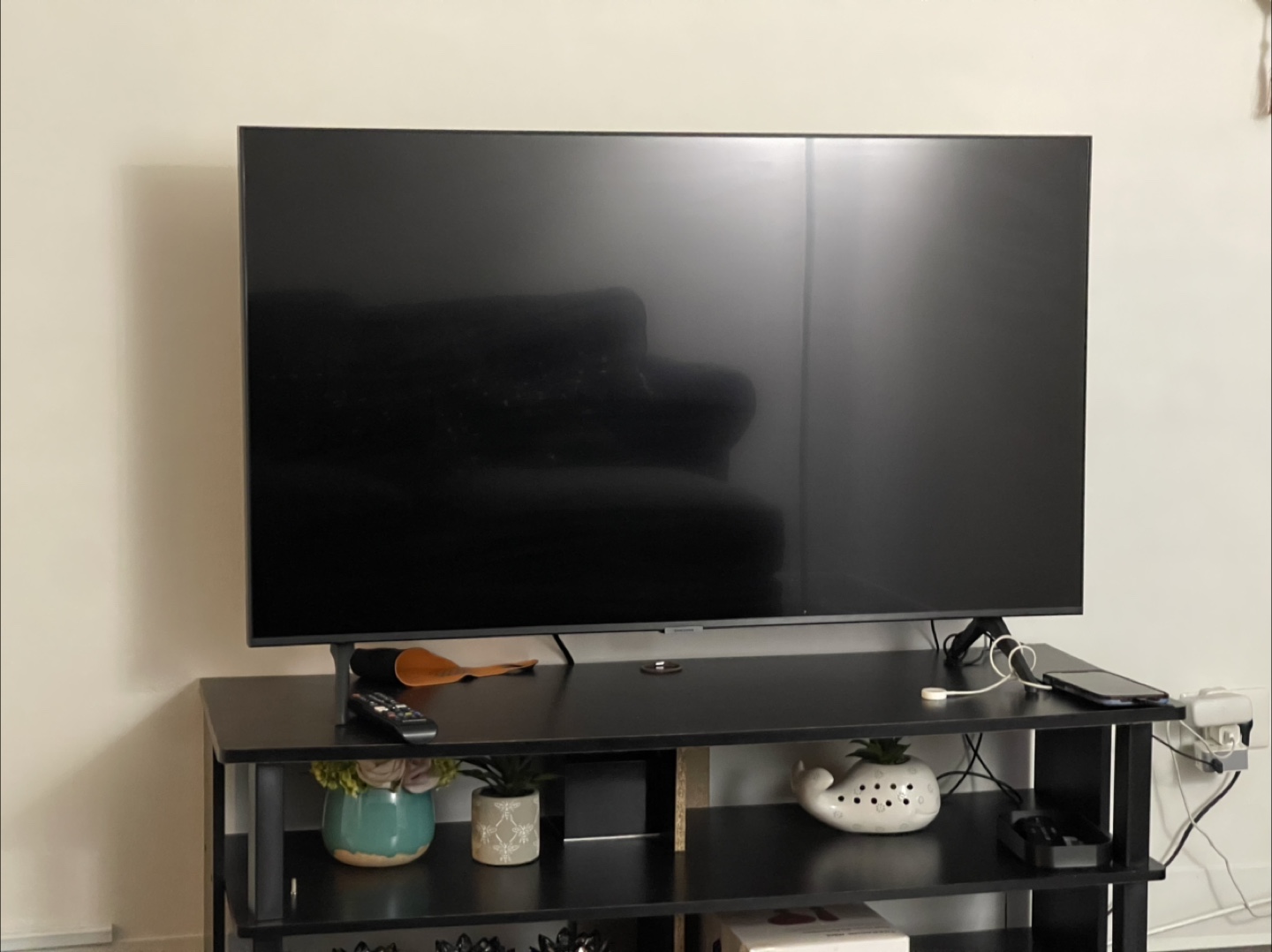 Black TV Stand