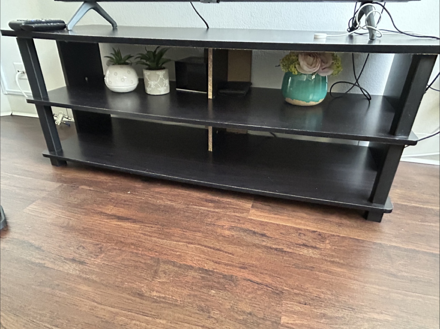 Black TV Stand - photo 2