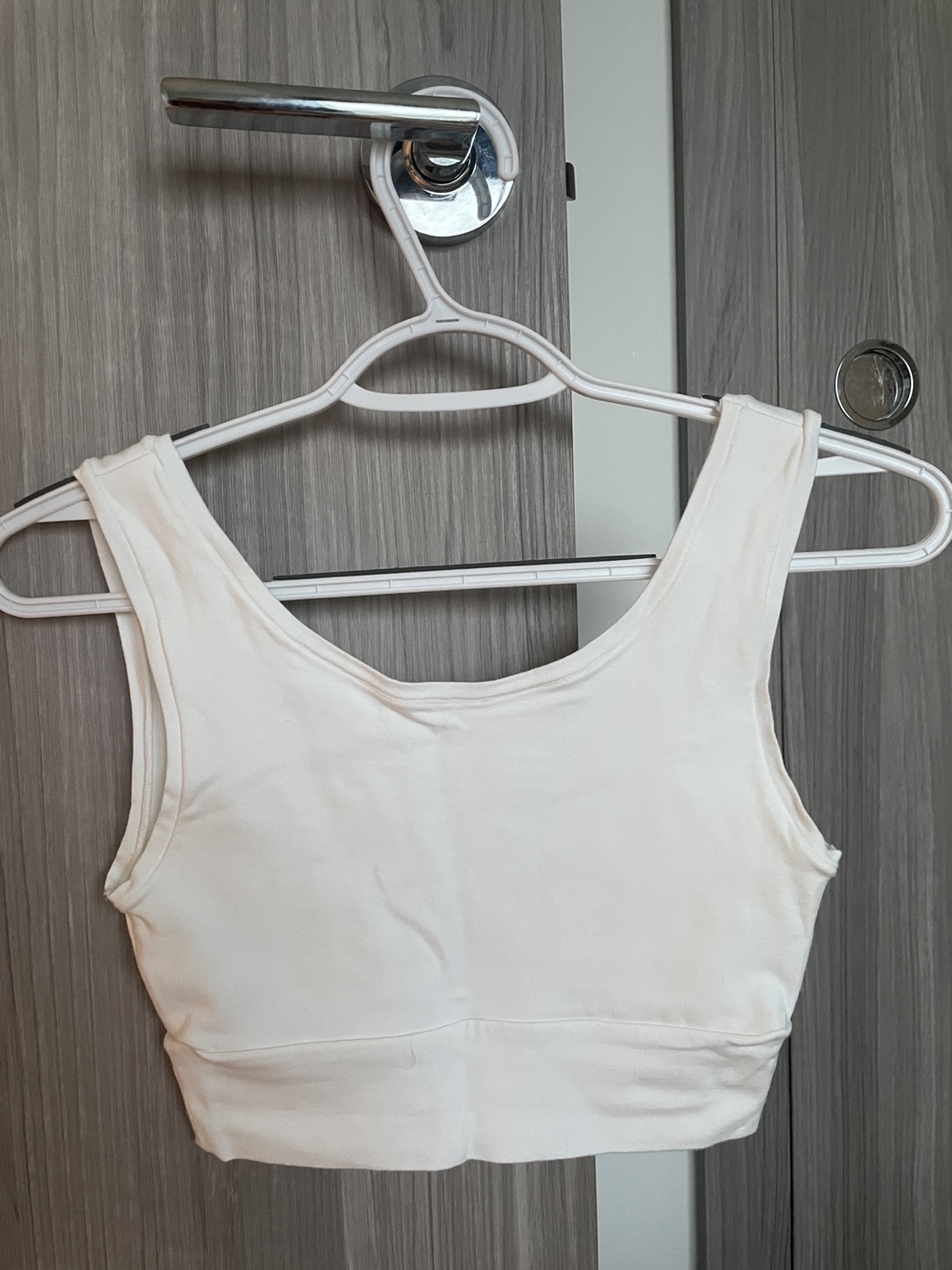 Frank and Oak White bra top - Size XS - photo 2