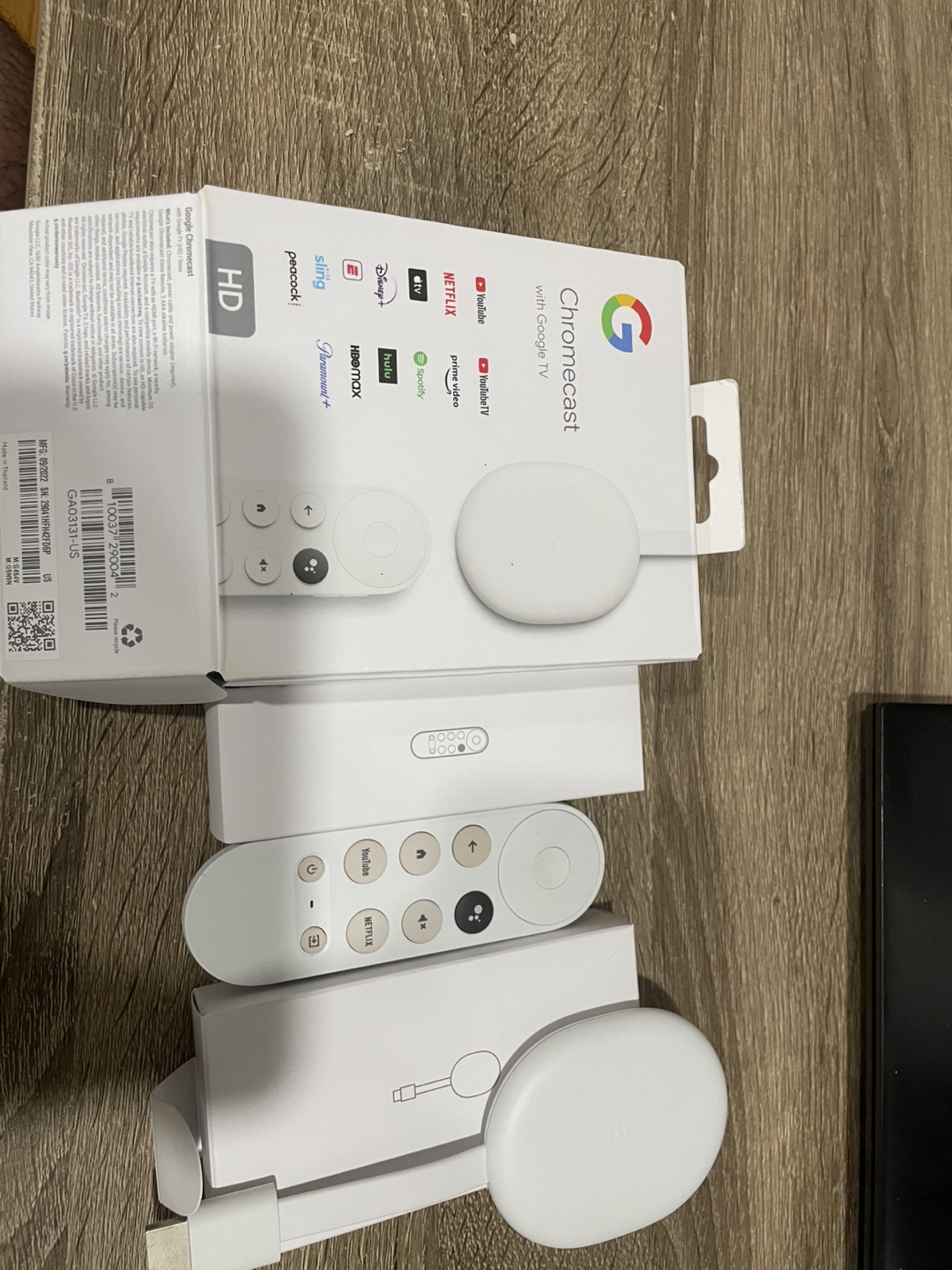 Google Chromecast HD - White
