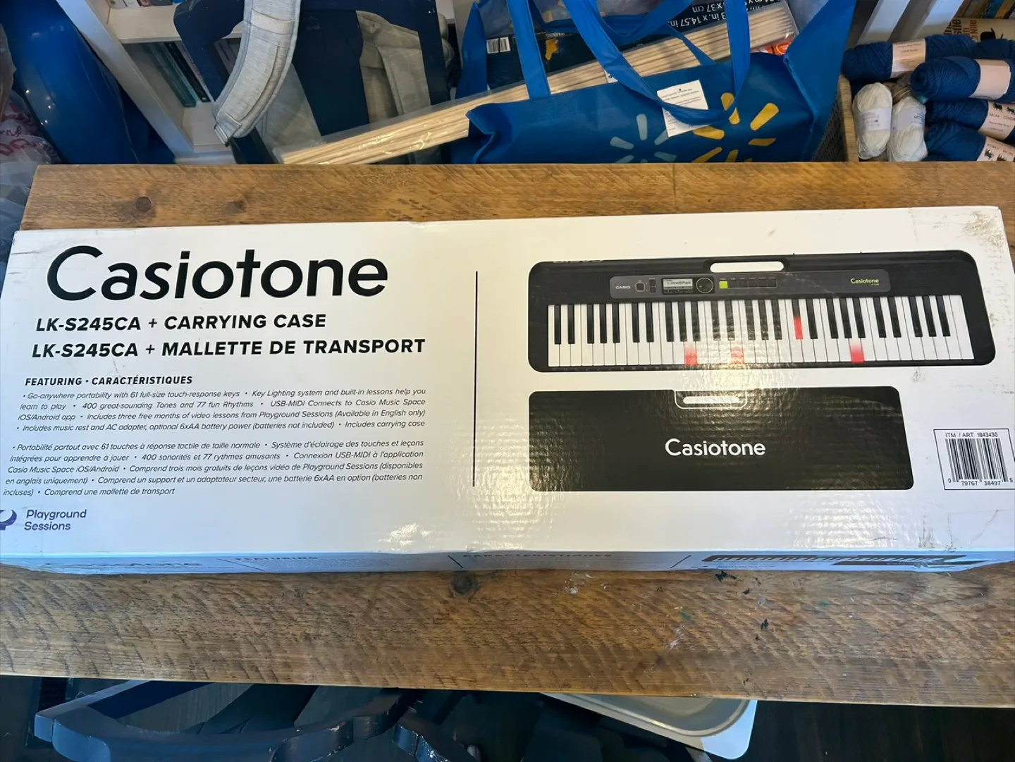 Casio LK-S245 61 Keys Keyboard thumbnail