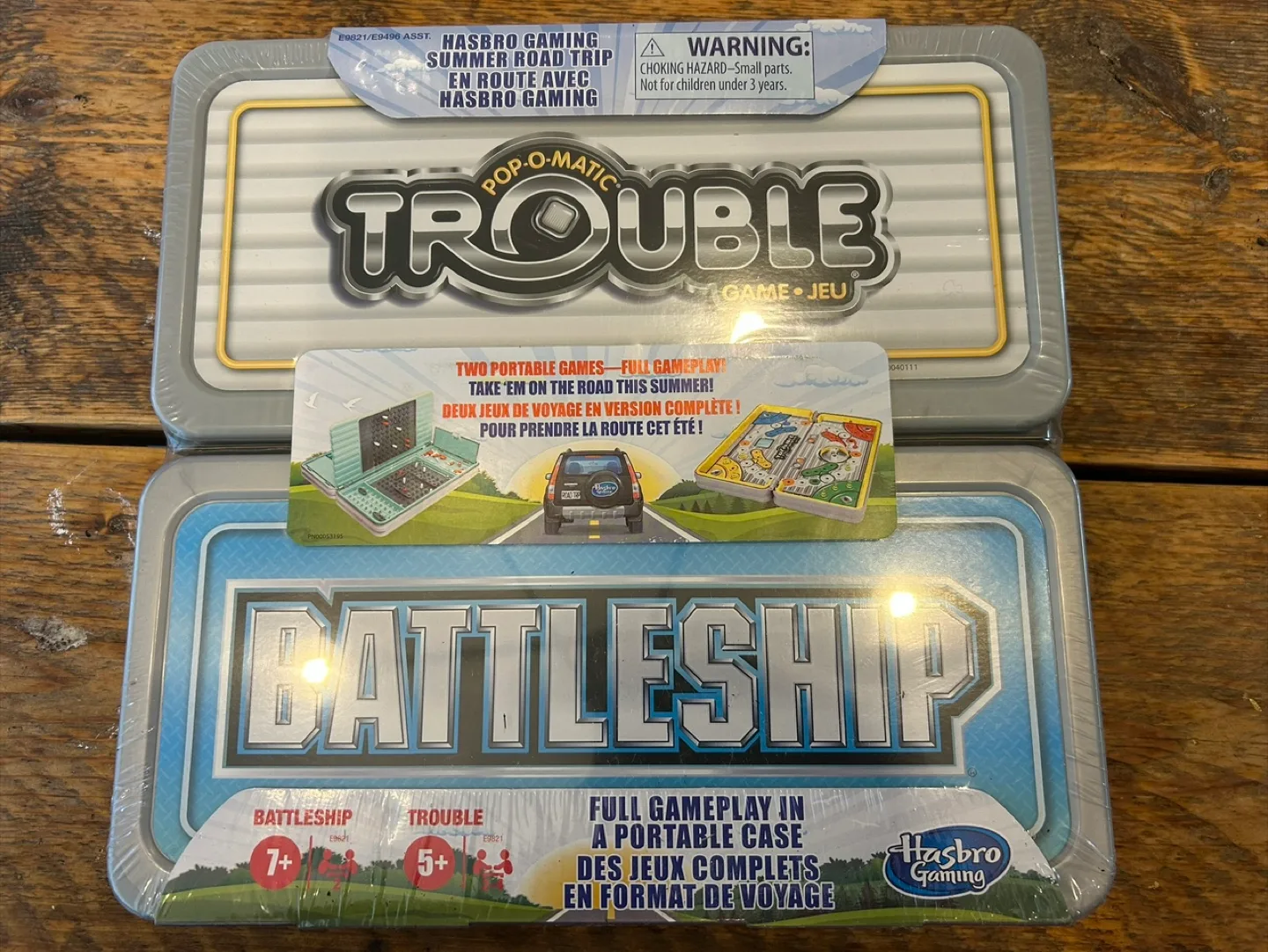 Hasbro Summer Road Trip Kit - Trouble and Battleship thumbnail