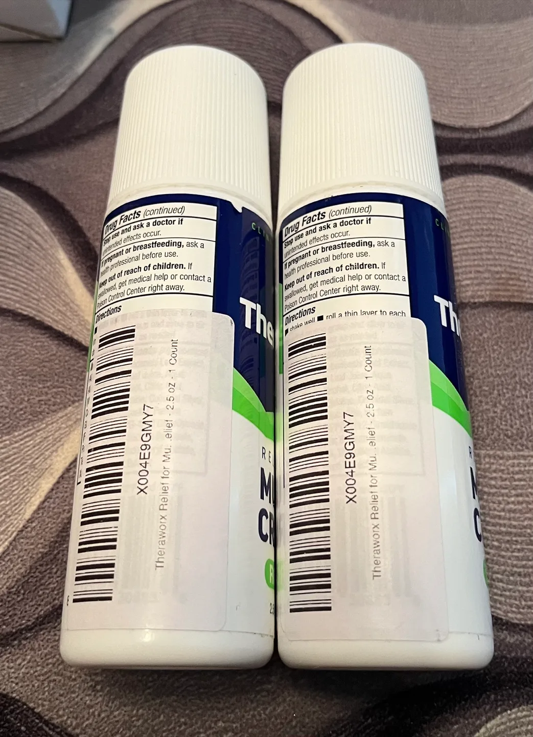 Theraworx Relief Muscle Cramps Roll-On 2.5 fl oz image indicator(2)