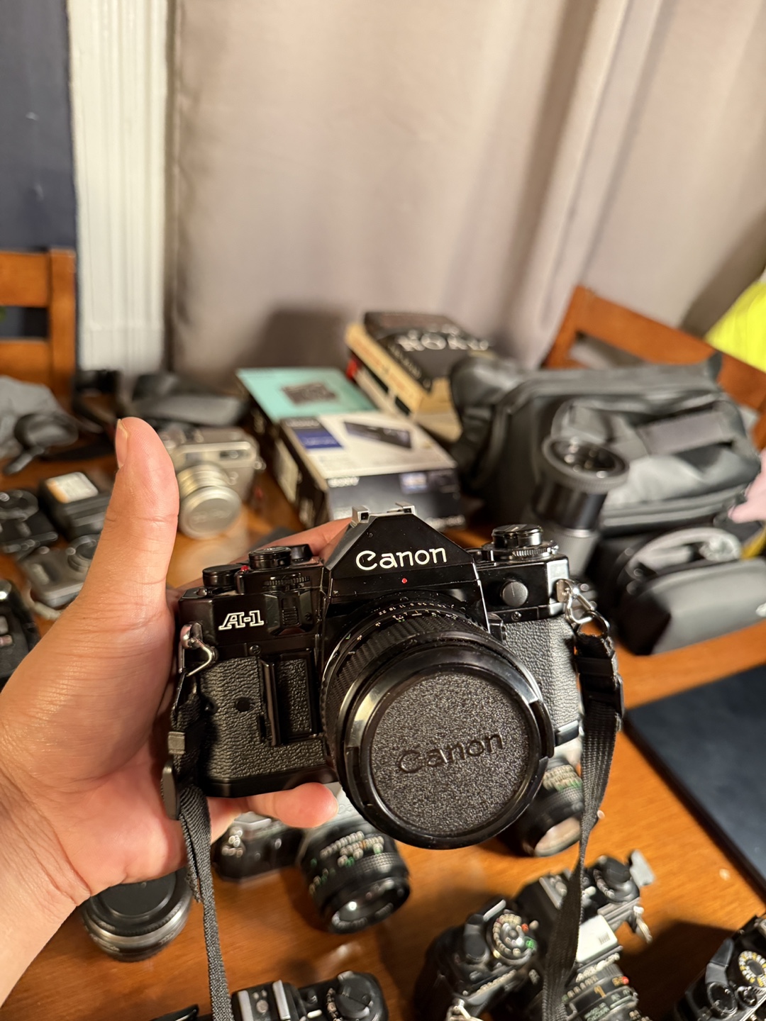 Canon A-1 35mm Film Camera