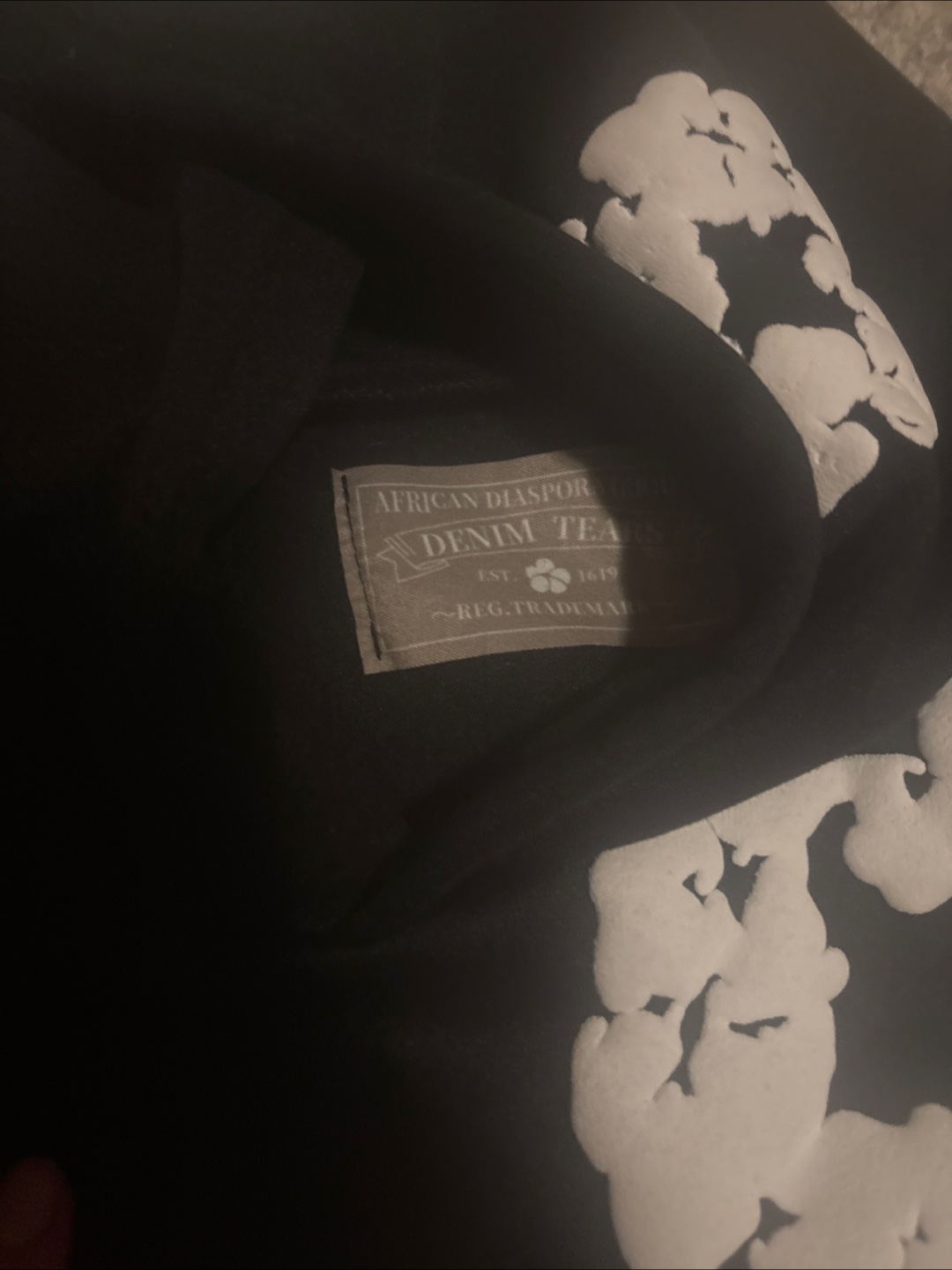 African Diaspora Denim Tears Hoodie - photo 4