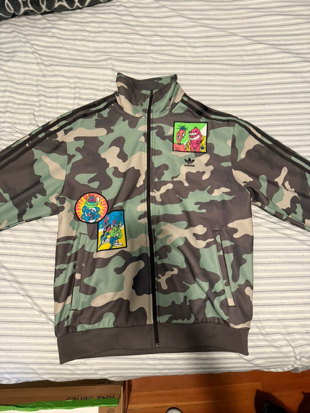 Adidas x Jeremy Scott Camo Track Jacket
