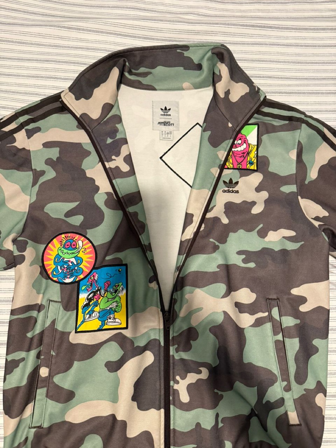 Adidas x Jeremy Scott Camo Track Jacket - photo 3