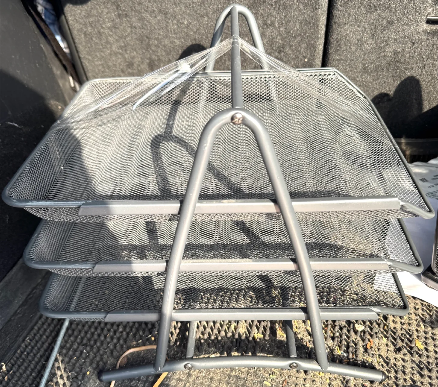 Metal Mesh 3-Tier Stackable Tray thumbnail