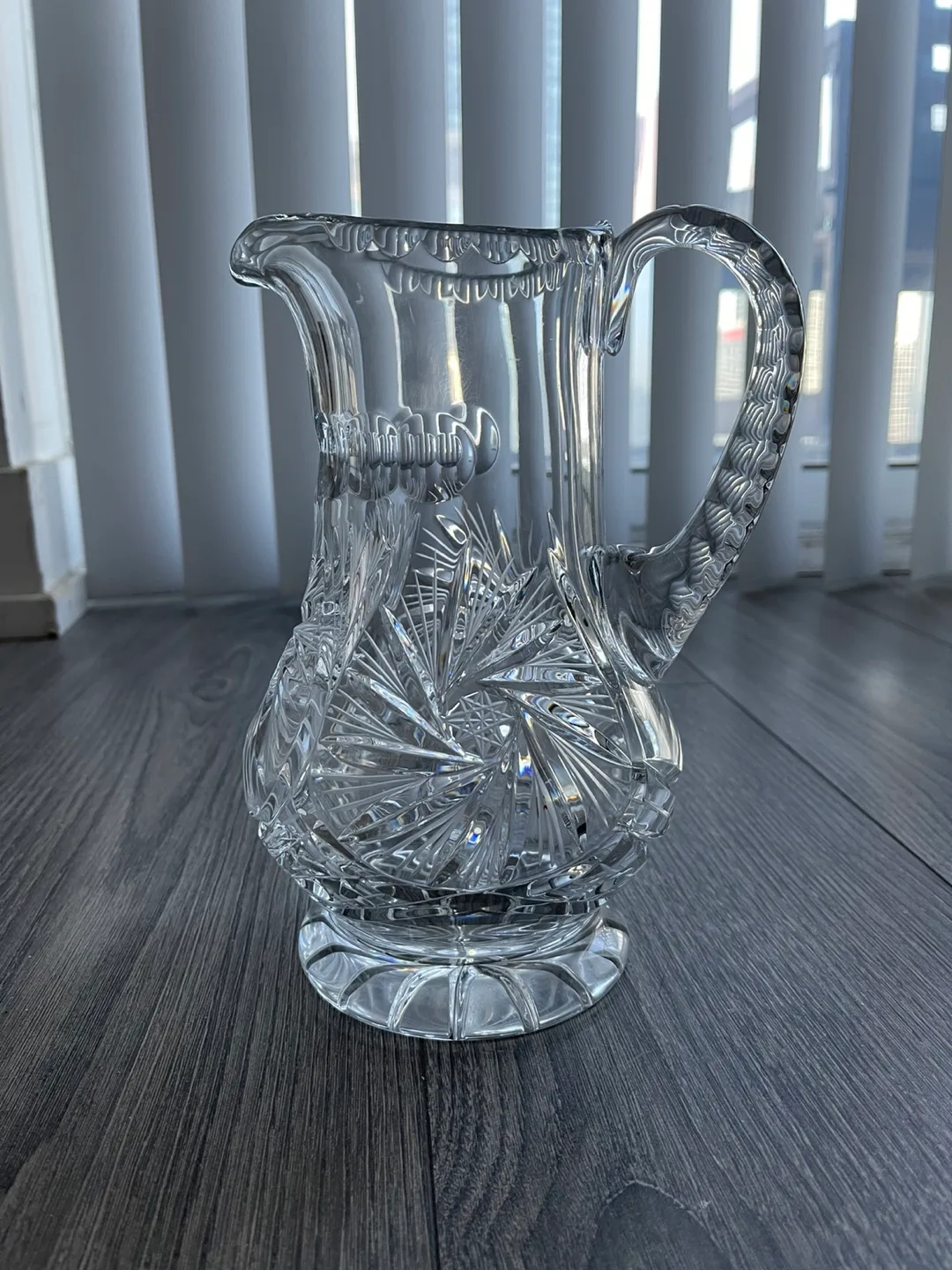 Crystal Glass Pitcher thumbnail