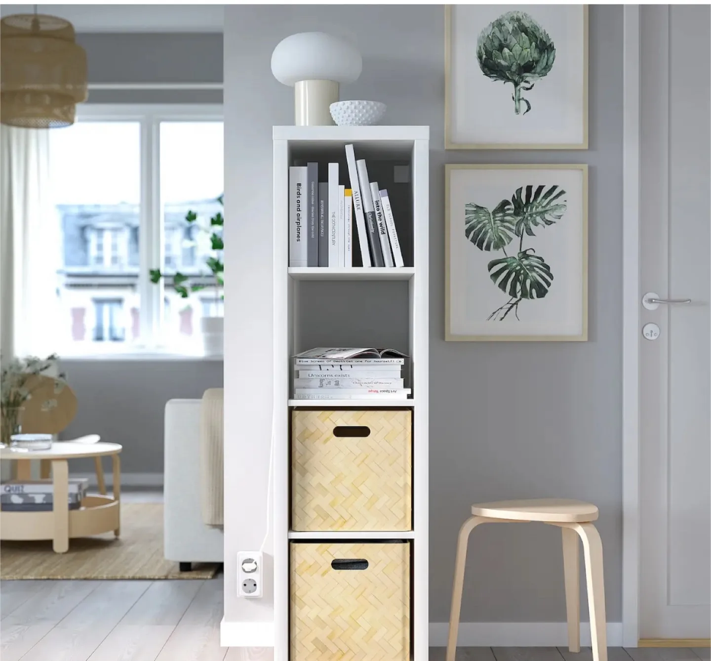 IKEA Billy White Bookcase thumbnail