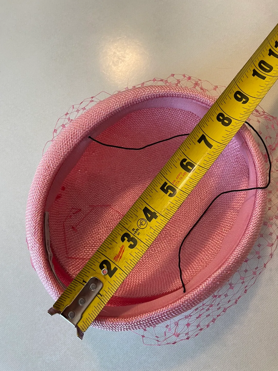 Elegant Pink Pillbox Hat image indicator(5)