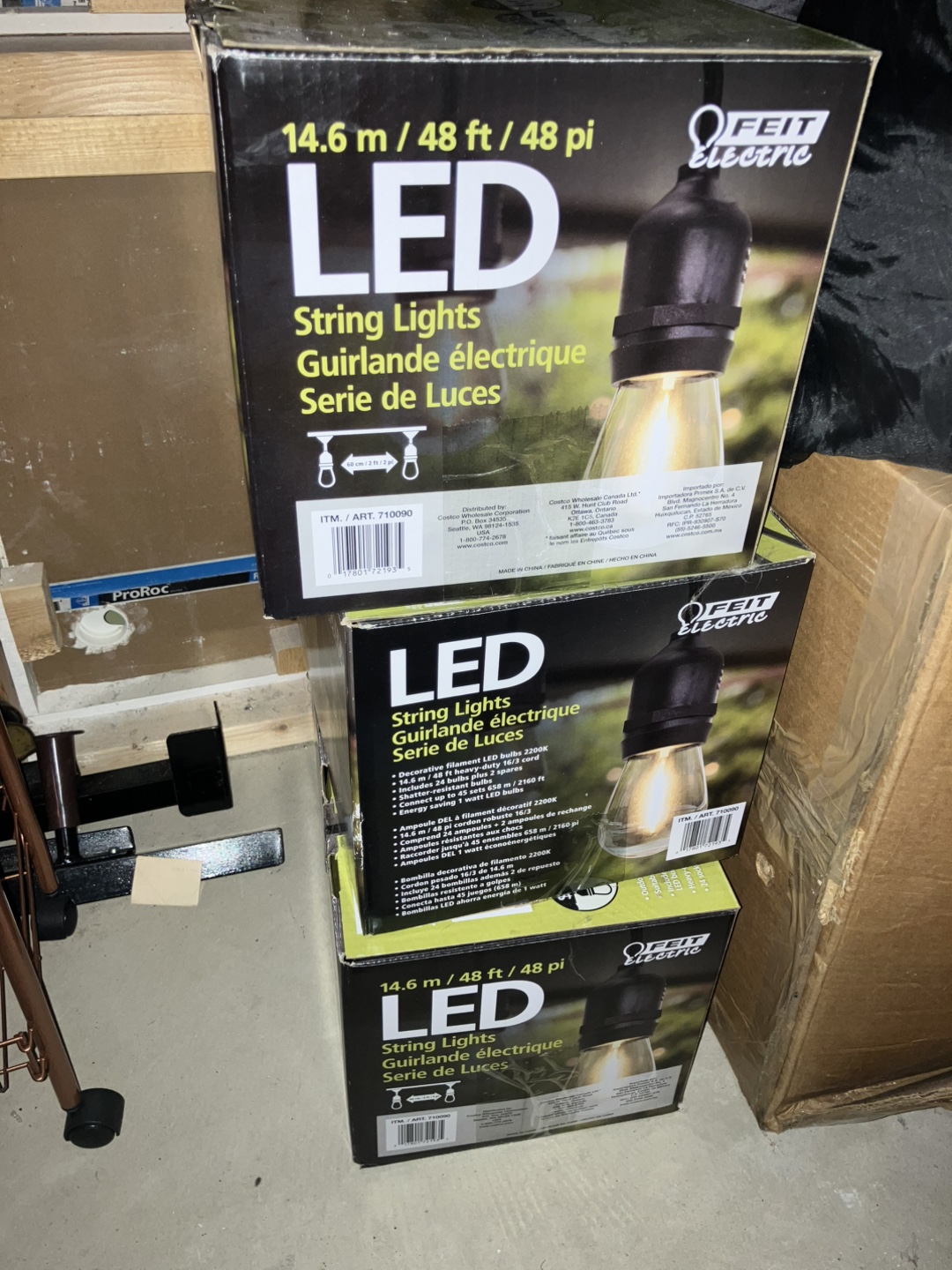 3 boxes of LED String Lights