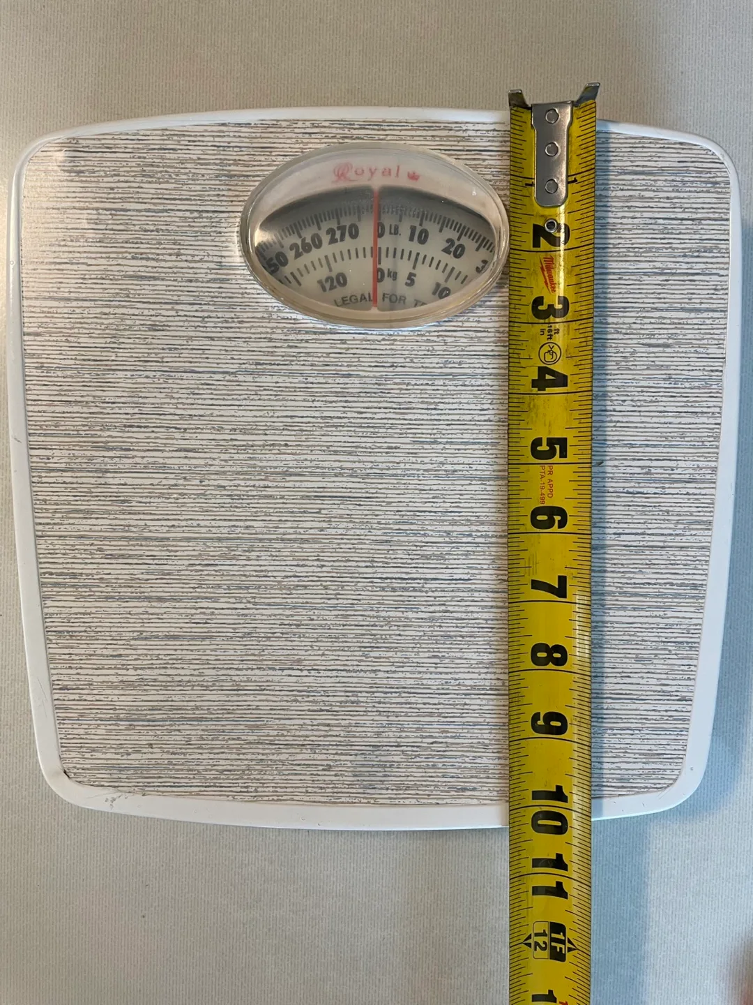 Vintage Bathroom Scale image indicator(2)